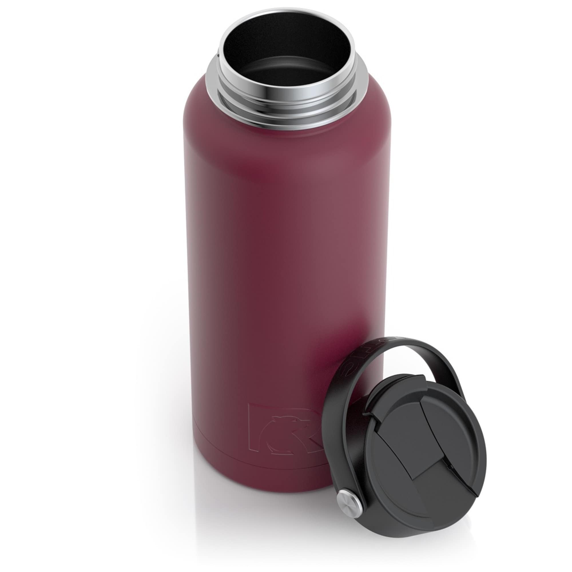  RTIC Coffee Mug, 12 oz, Maroon, Insulated Travel Stainless  Steel, Hot Or Cold Drinks, with Handle & Splash Proof Lid : Home & Kitchen