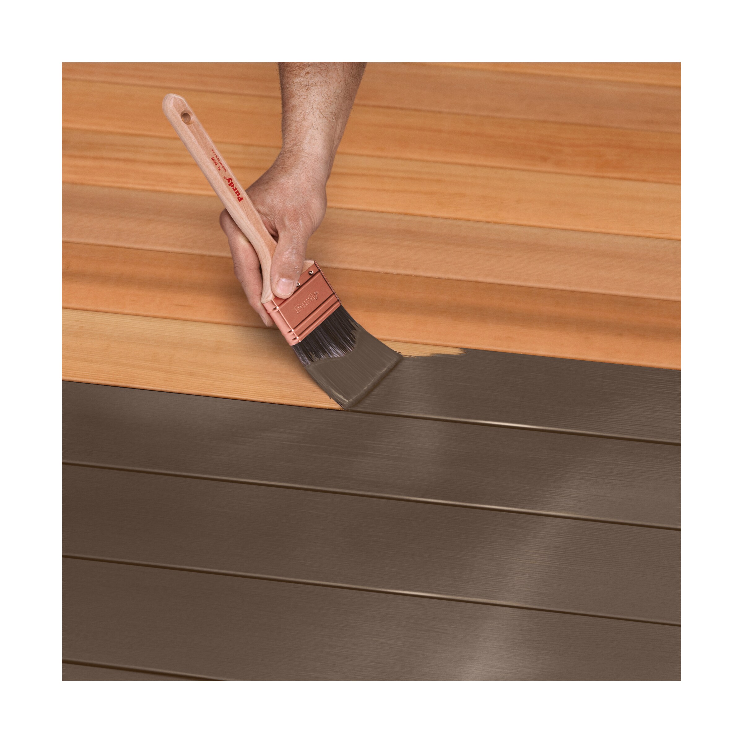 Cabot Heat-Reducing Pre-tinted Cashmere Brown Solid Exterior Wood Stain ...