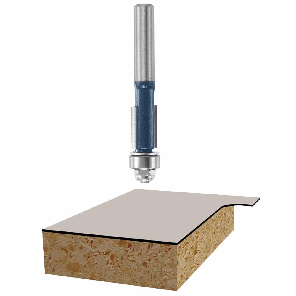 Bosch 85268M 3/8-in Carbide-Tipped Flush Trimmer Router Bit