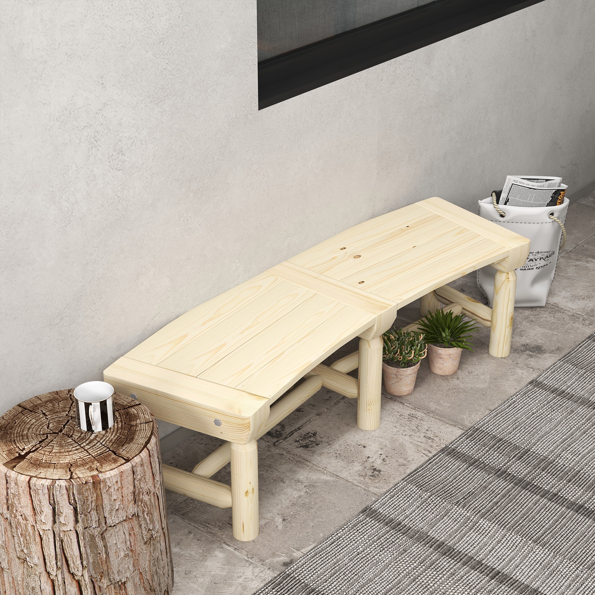 LUXEYARD DS-M-BAC07328 benches - View #2