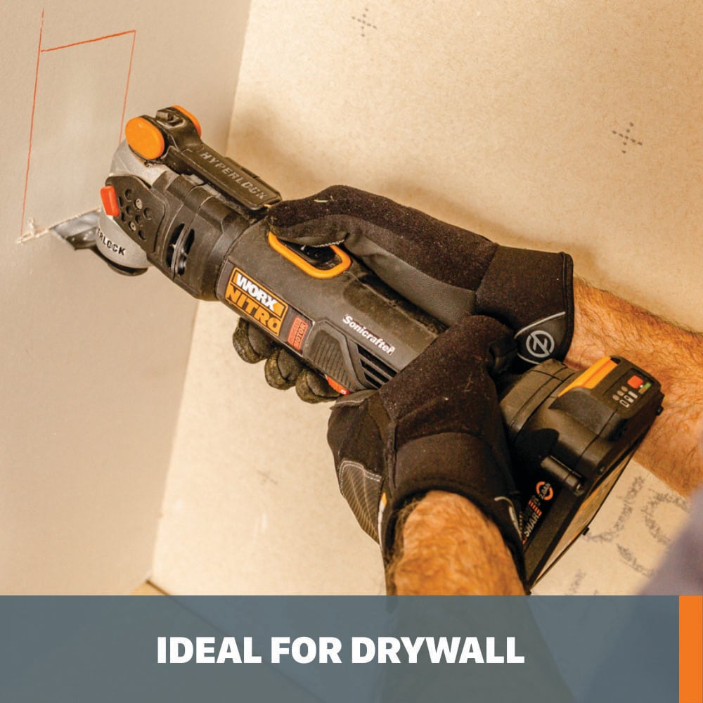 WORX Cordless Brushless Variable Speed Oscillating Multi Tool in