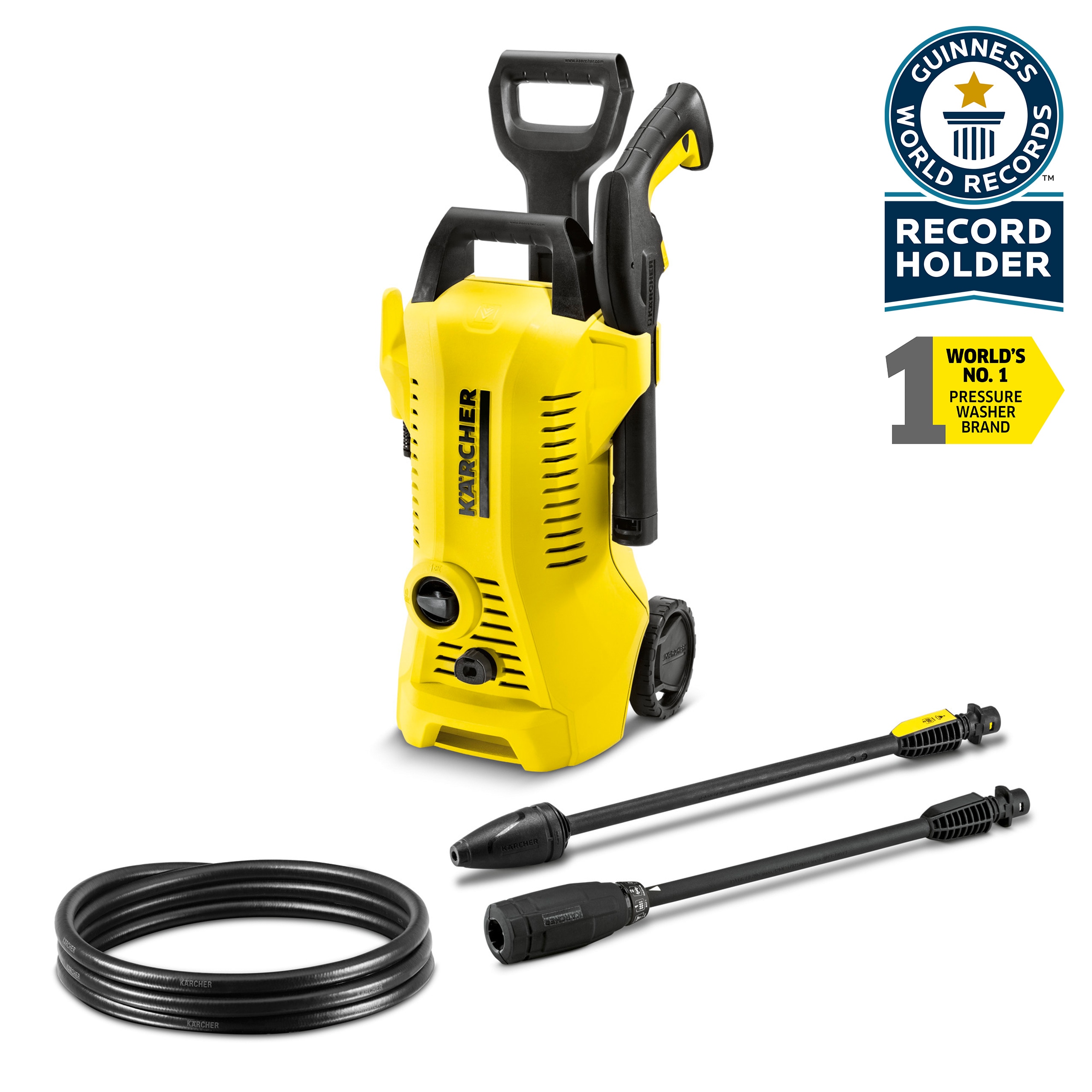 Karcher 1.673-609.0 K 2 Power Control 2000-PSI 1.45-GPM Cold Water Electric Pressure washer with 4 Spray Tips