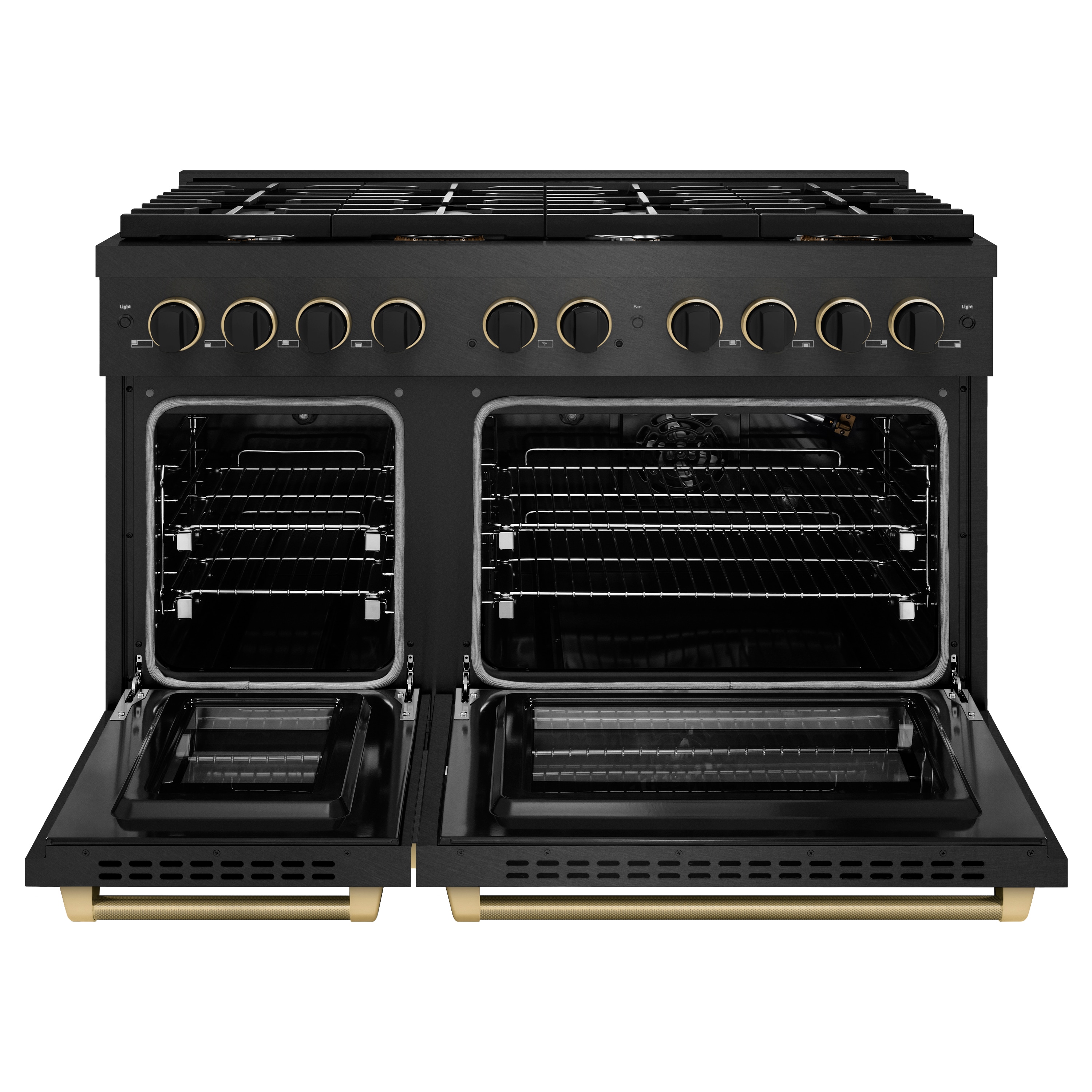 ZLINE KITCHEN & BATH SGRBSZ-48-MBCB Double-Oven-Gas-Ranges - View #4