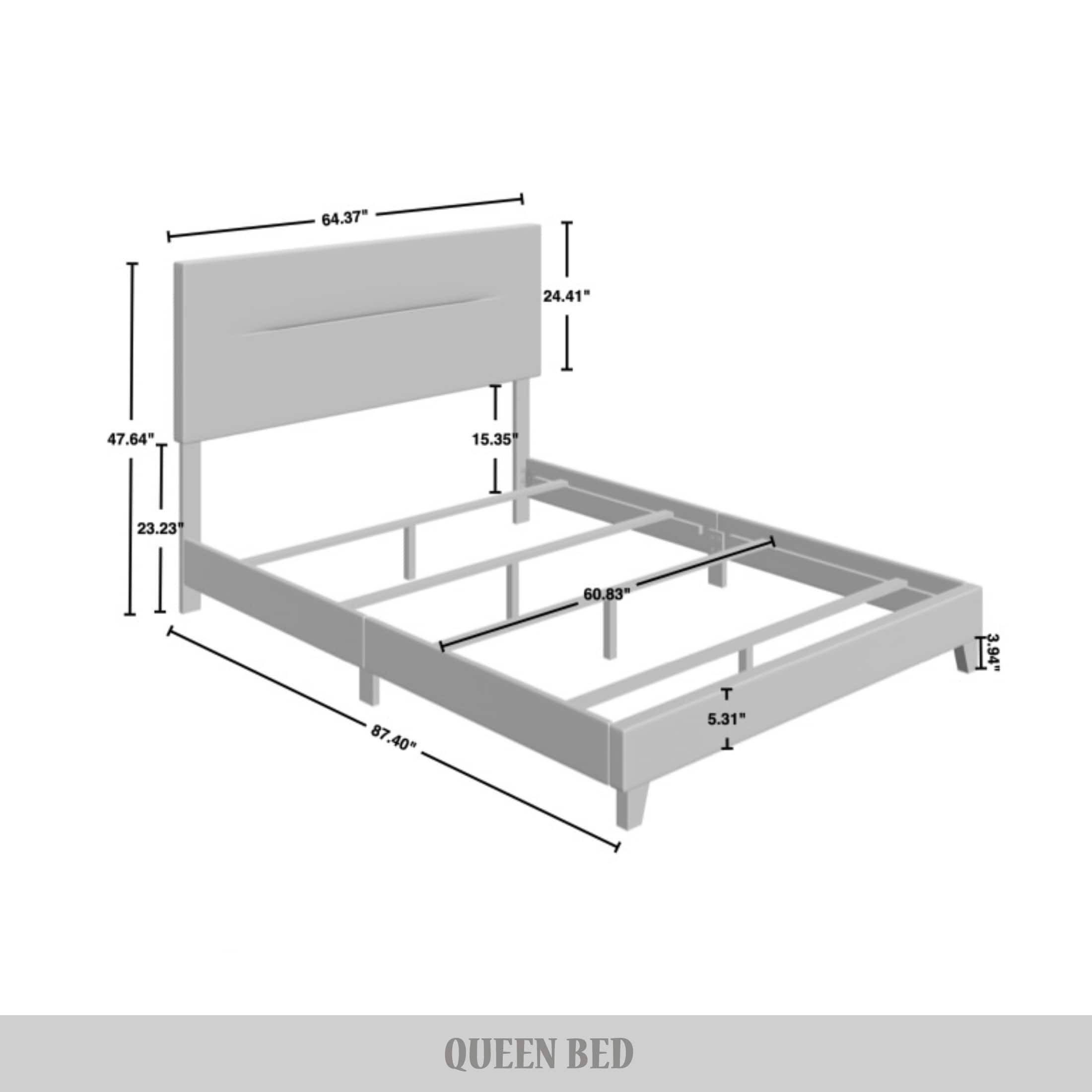CasePiece C8452QUB-BG-LN beds - View #7