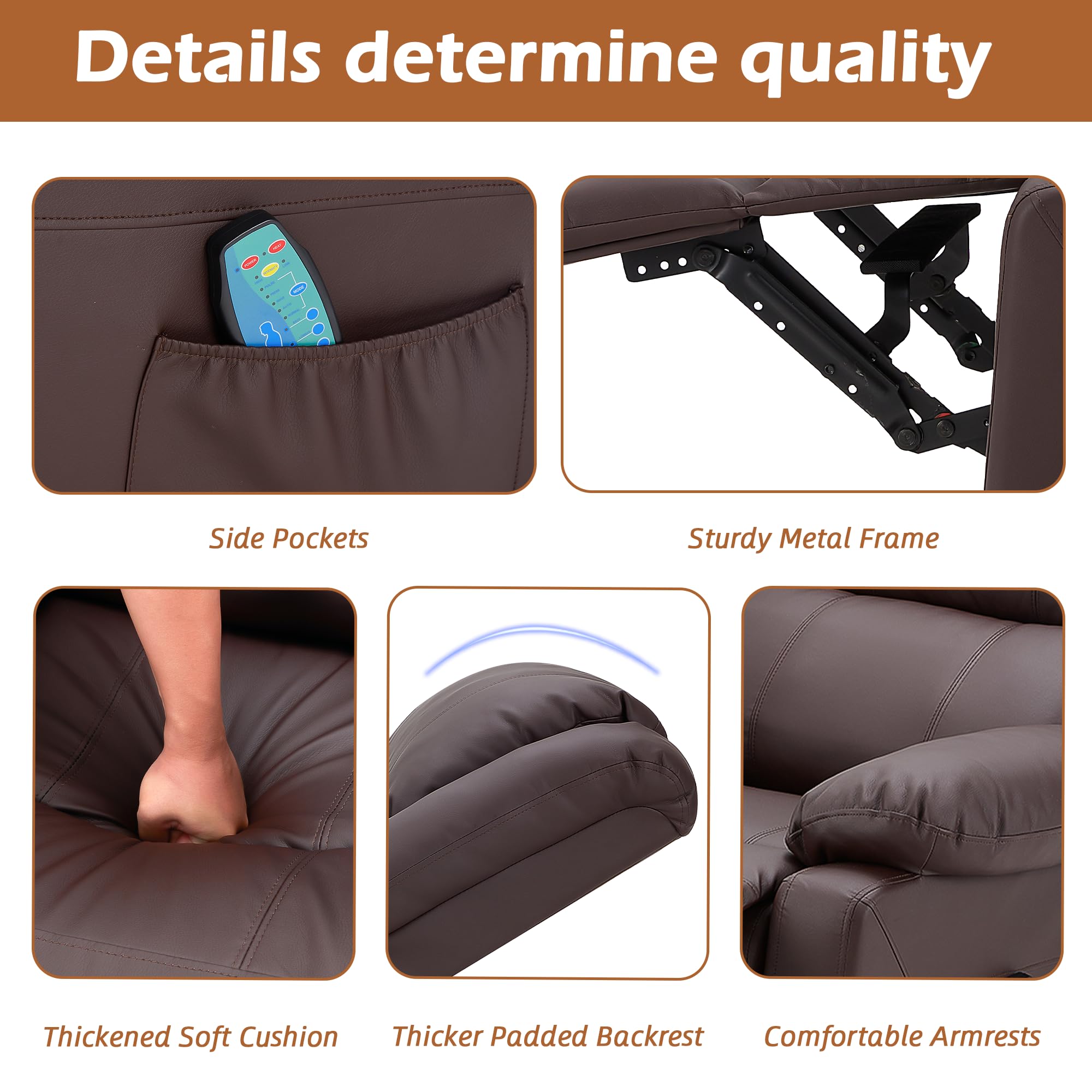 AECOJOY 13051BR-LS01 Sofas-Loveseats - View #6