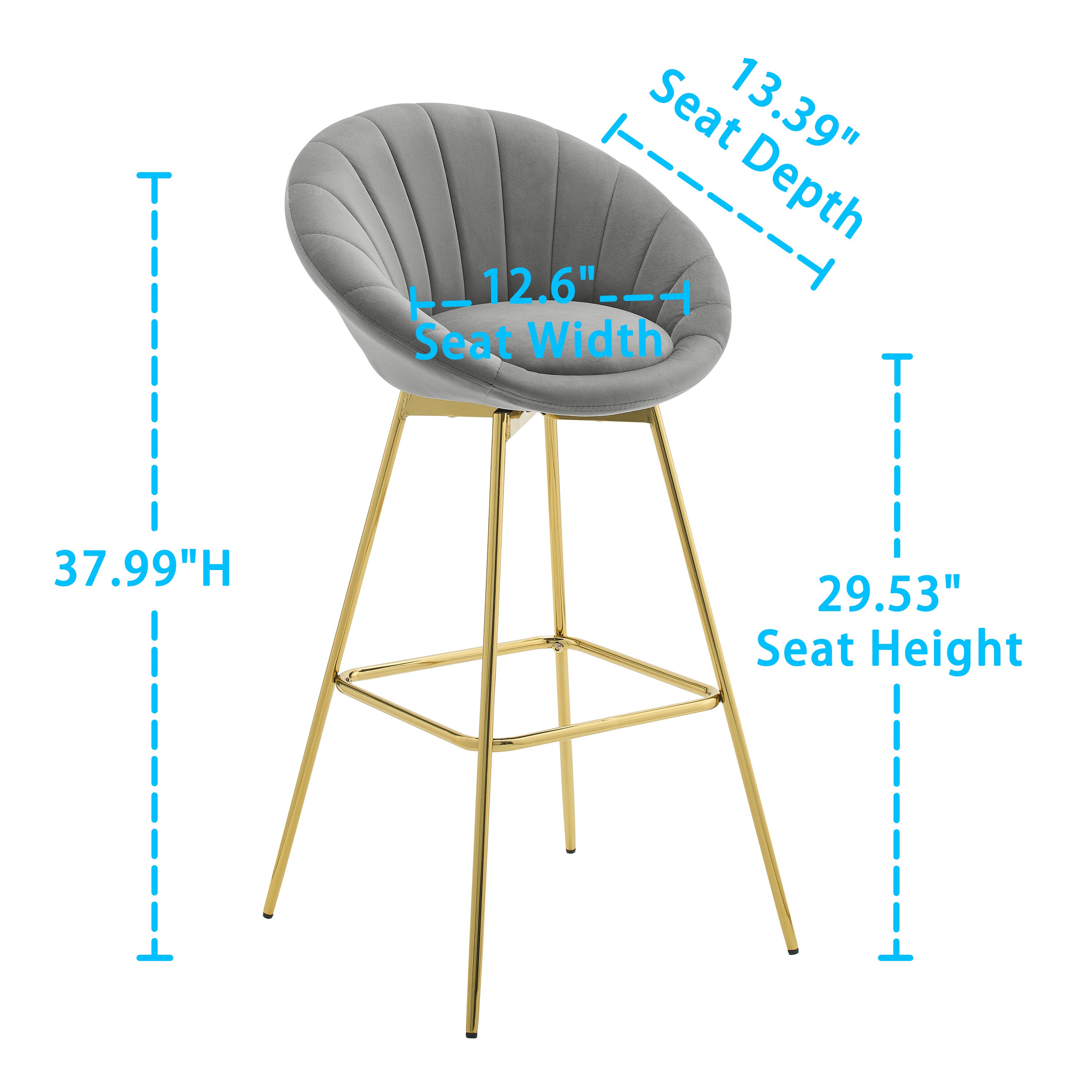Art Leon BS017-GRAY stools - View #5