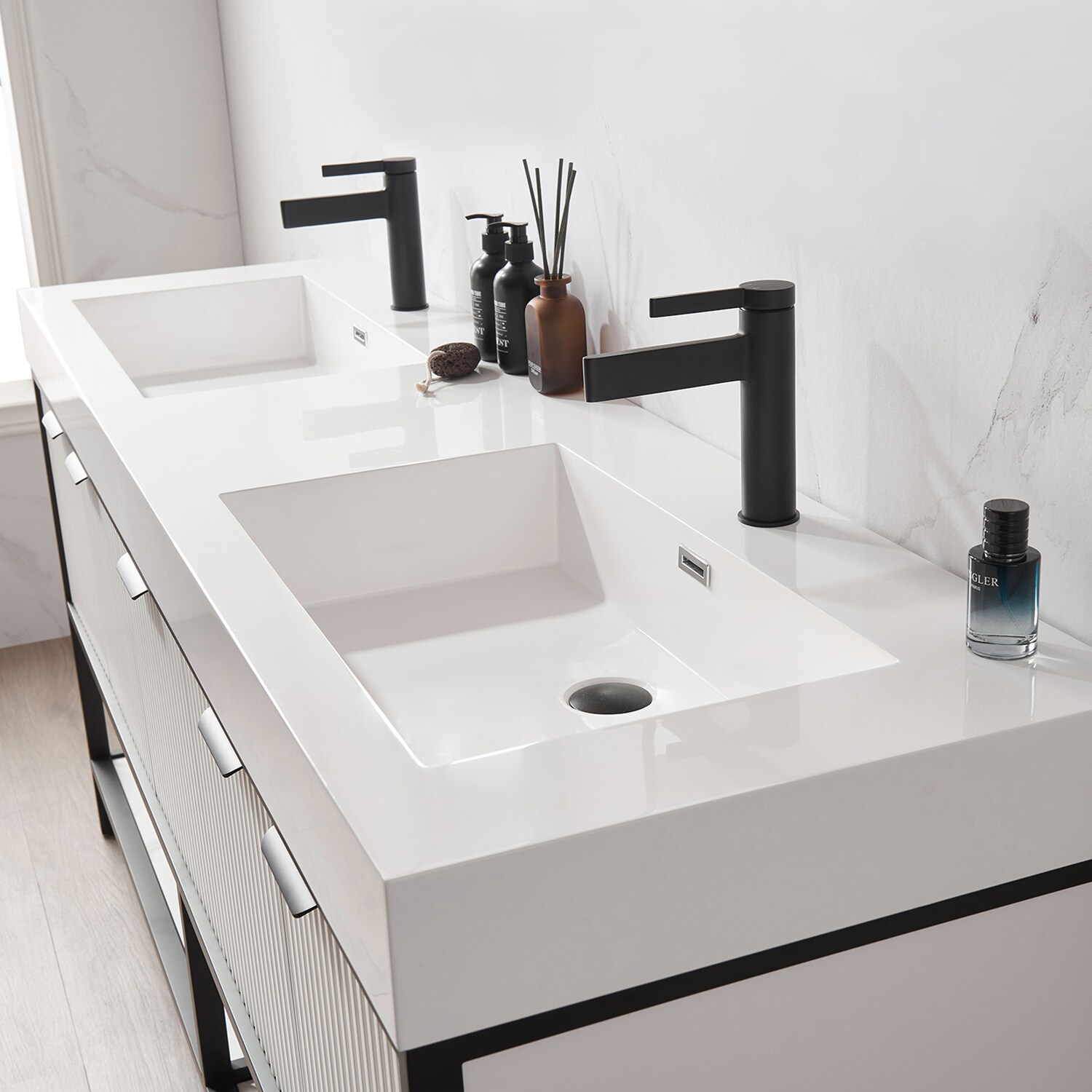 Vinnova 705272-WH-WH-NM Bath-Vanity-Combo - View #5