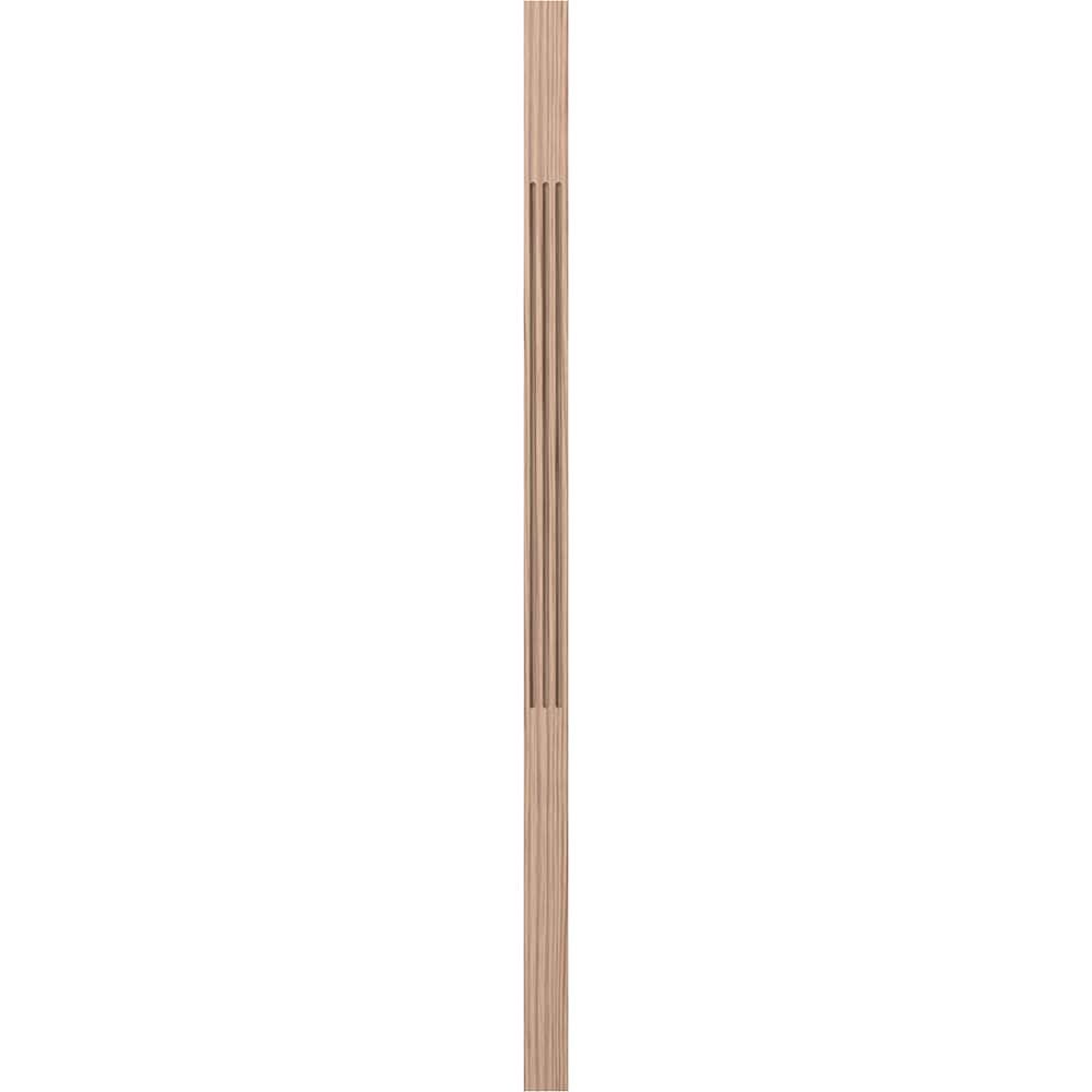 L.J. Smith Stair Systems LJF-5360-HK 42 42-in x 1.75-in Unfinished Hickory Square Top Stair Baluster