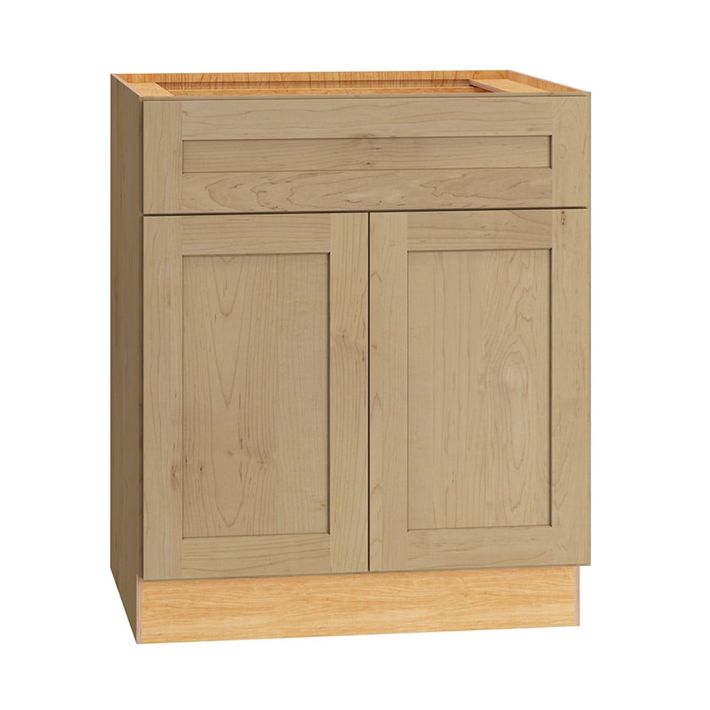 Diamond Express 331 VSB273421 Jamestown 27-in Coastline Brown Bathroom Vanity Base Cabinet without Top