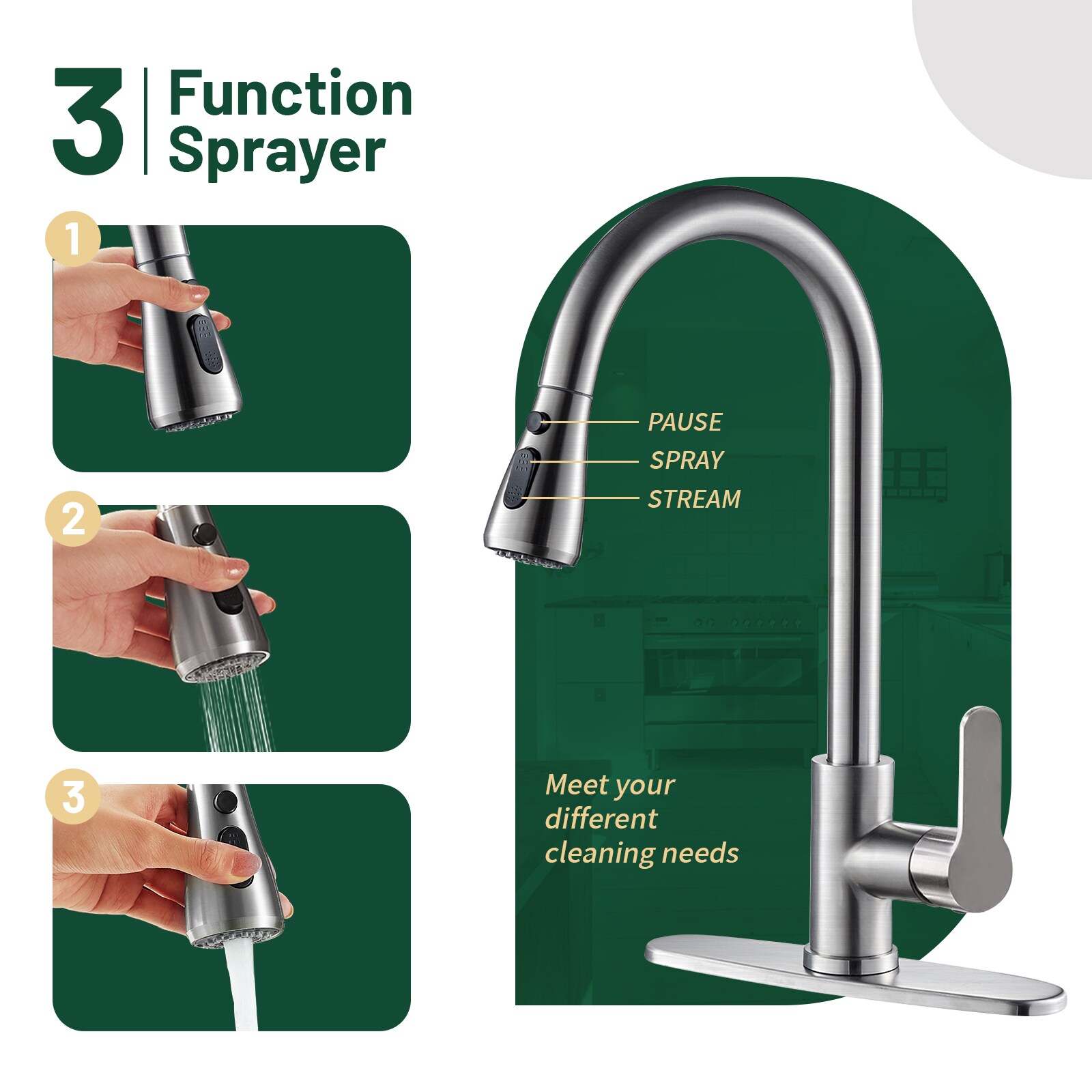 Cobbe LSKFC0403N Kitchen-Faucets - View #7