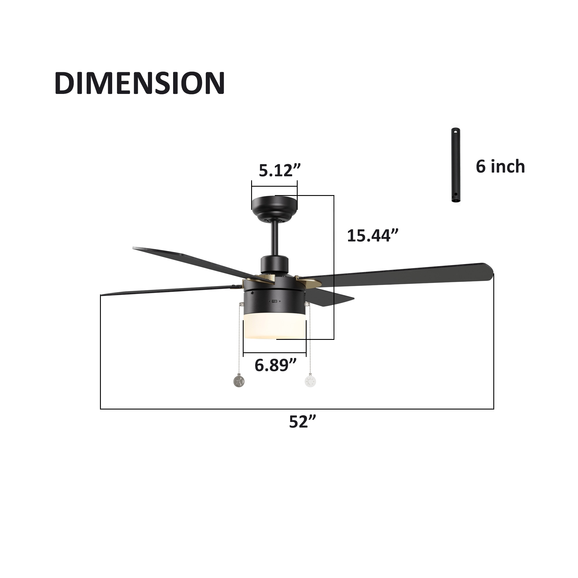 CARRO USA LWGA-524H2-L11-B2-1G Ceiling-Fans - View #9