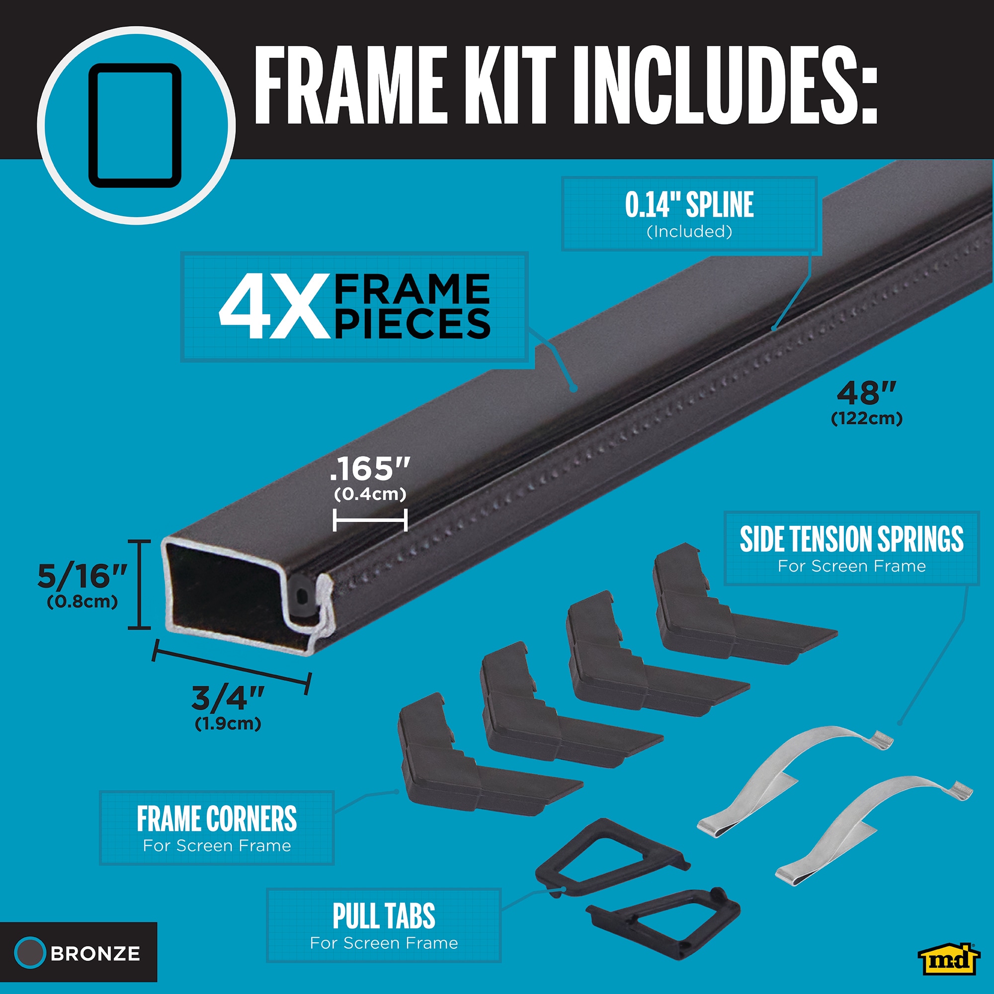 M-D 14106 Replacement-Screens-Tools - View #2