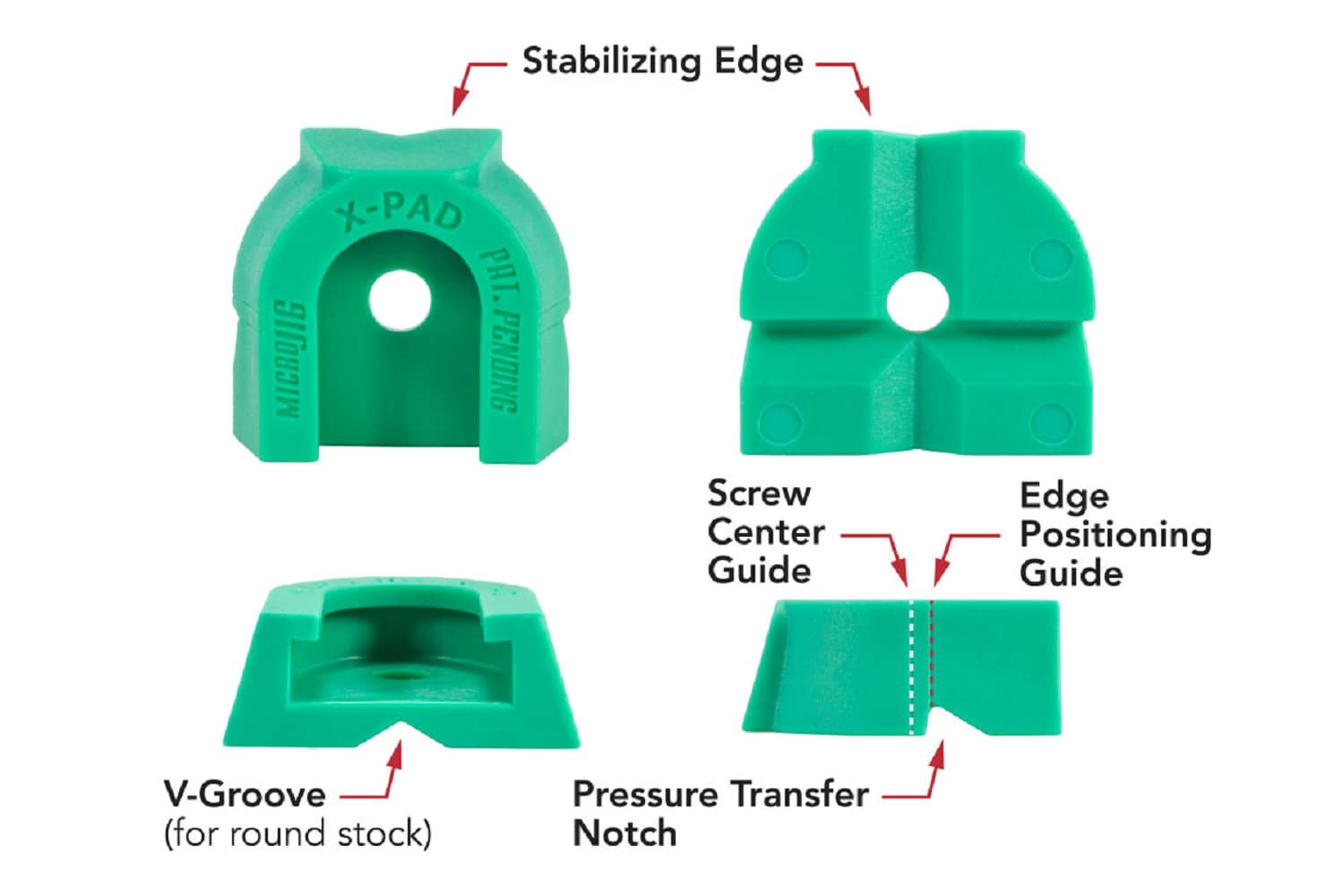 MICROJIG X-PAD-K4 Woodworking-Tool-Accessories - View #9