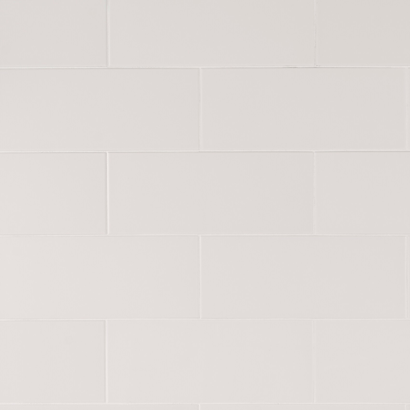 Artmore Tile EXT3RD106960 Zest White 5-in x 12-in Glazed Porcelain Encaustic Standard Wall Tile ( 5.84-sq ft Carton )
