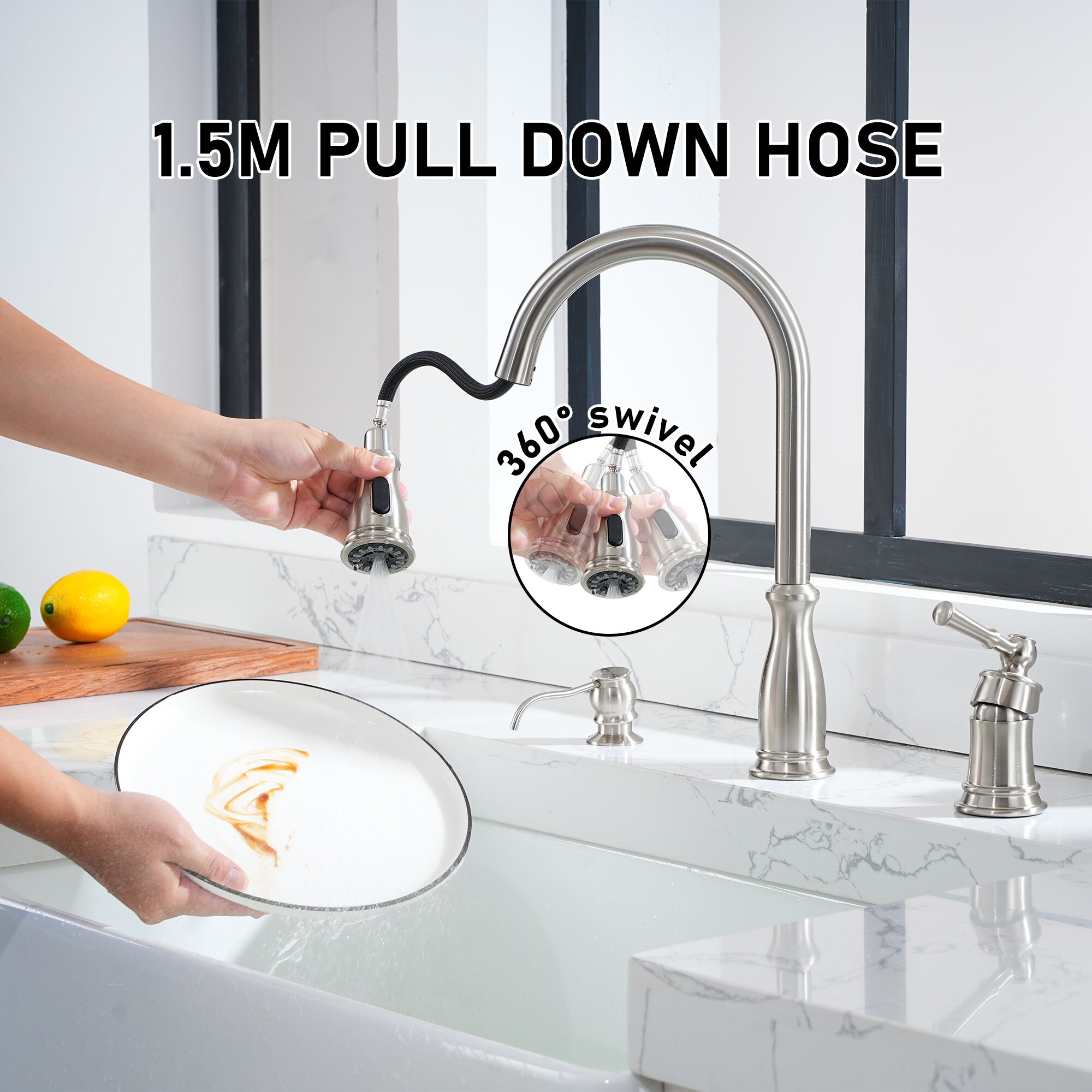 Clihome DG-KF26NS01 Kitchen-Faucets - View #5