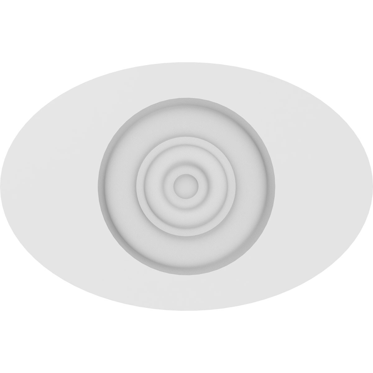 Ekena Millwork ROSP040X028X050DAL02 rosettes - View #2