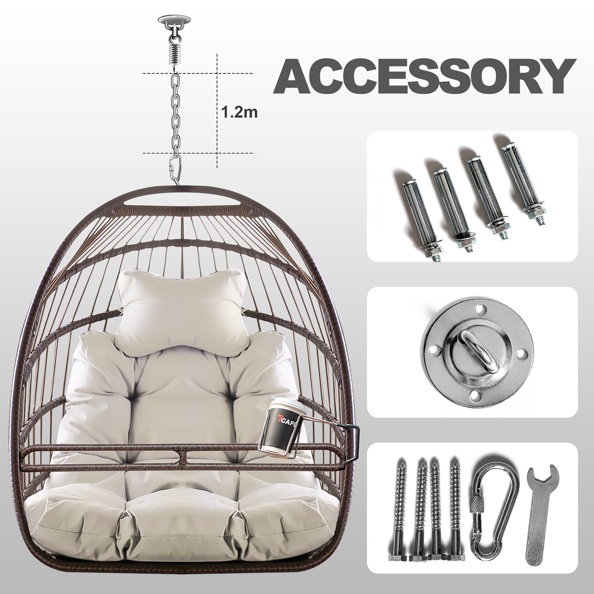 Clihome CL-DS126284 hammocks - View #10