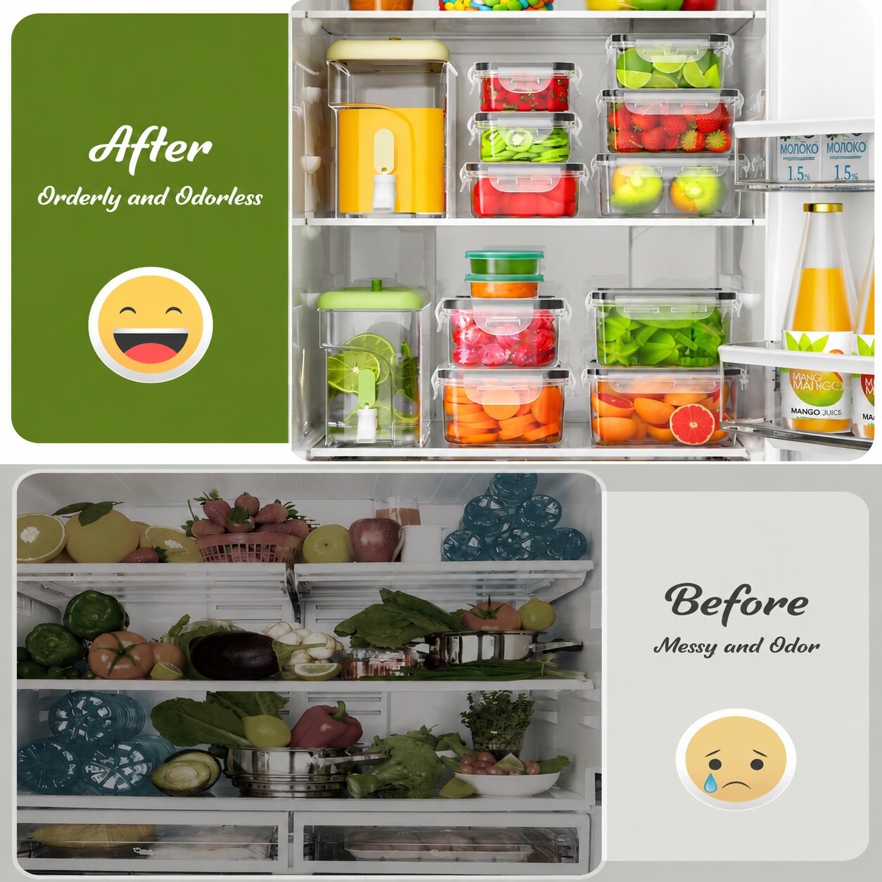 Aoibox LABA4NQA Food-Storage-Containers - View #4