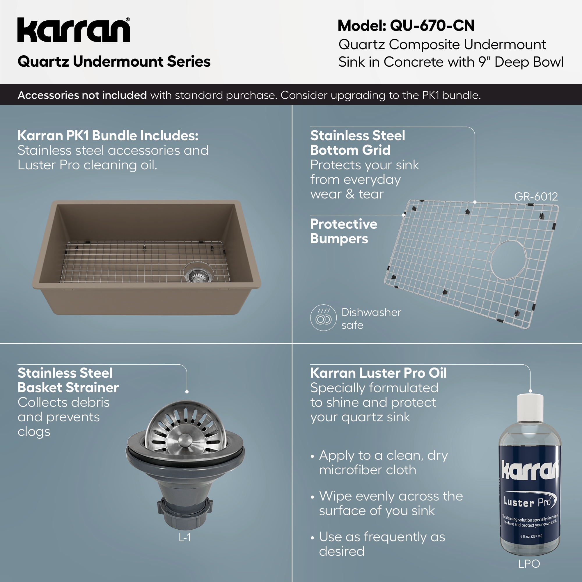 Karran QU-670-CN Kitchen-Sinks - View #6