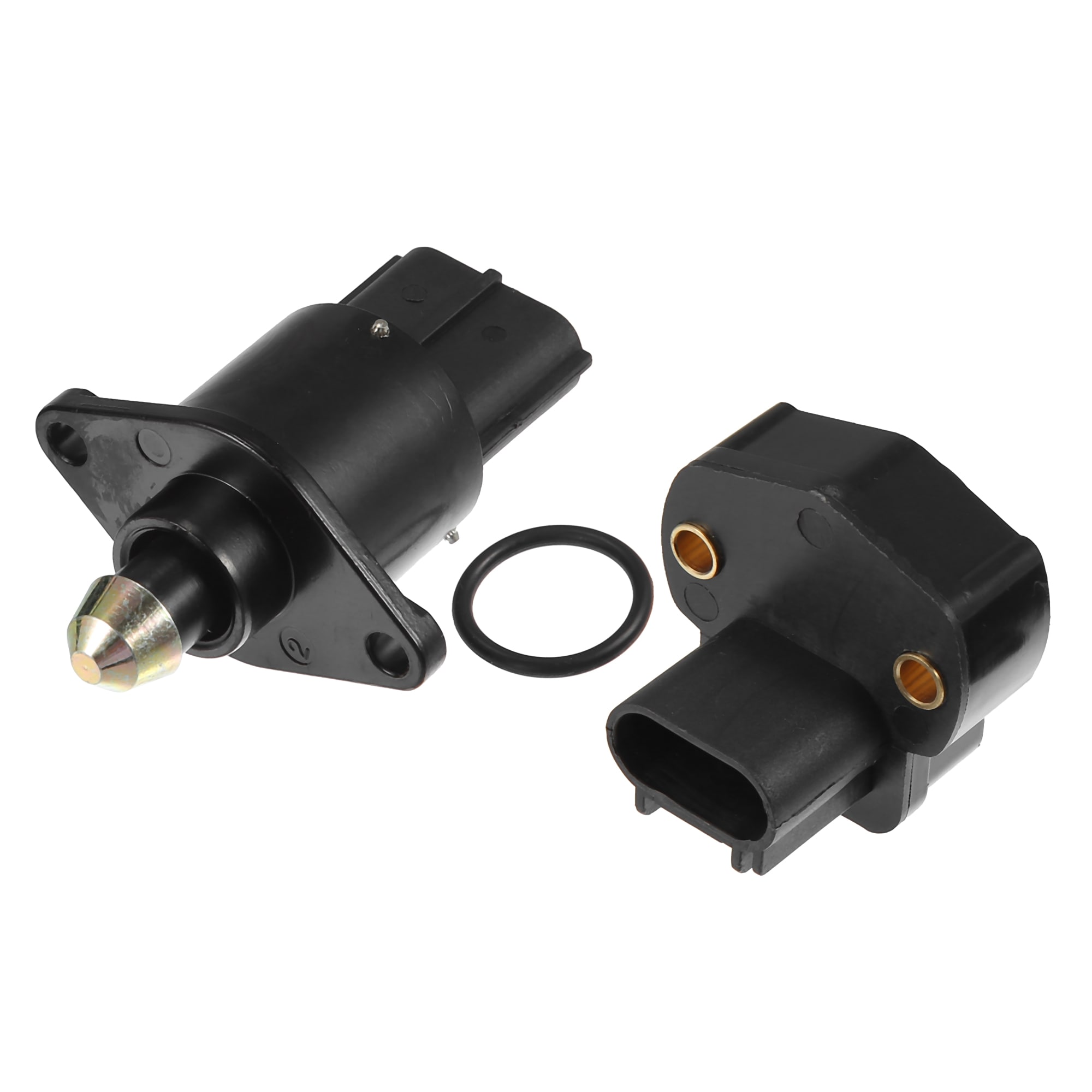 Unique Bargains 1 Set 4874373AB Throttle Position Sensor TPS and Fuel Injection Idle Air Control Valve Kit for Dodge Dakota 2002-2006 for Jeep Wrangler 2002-2006