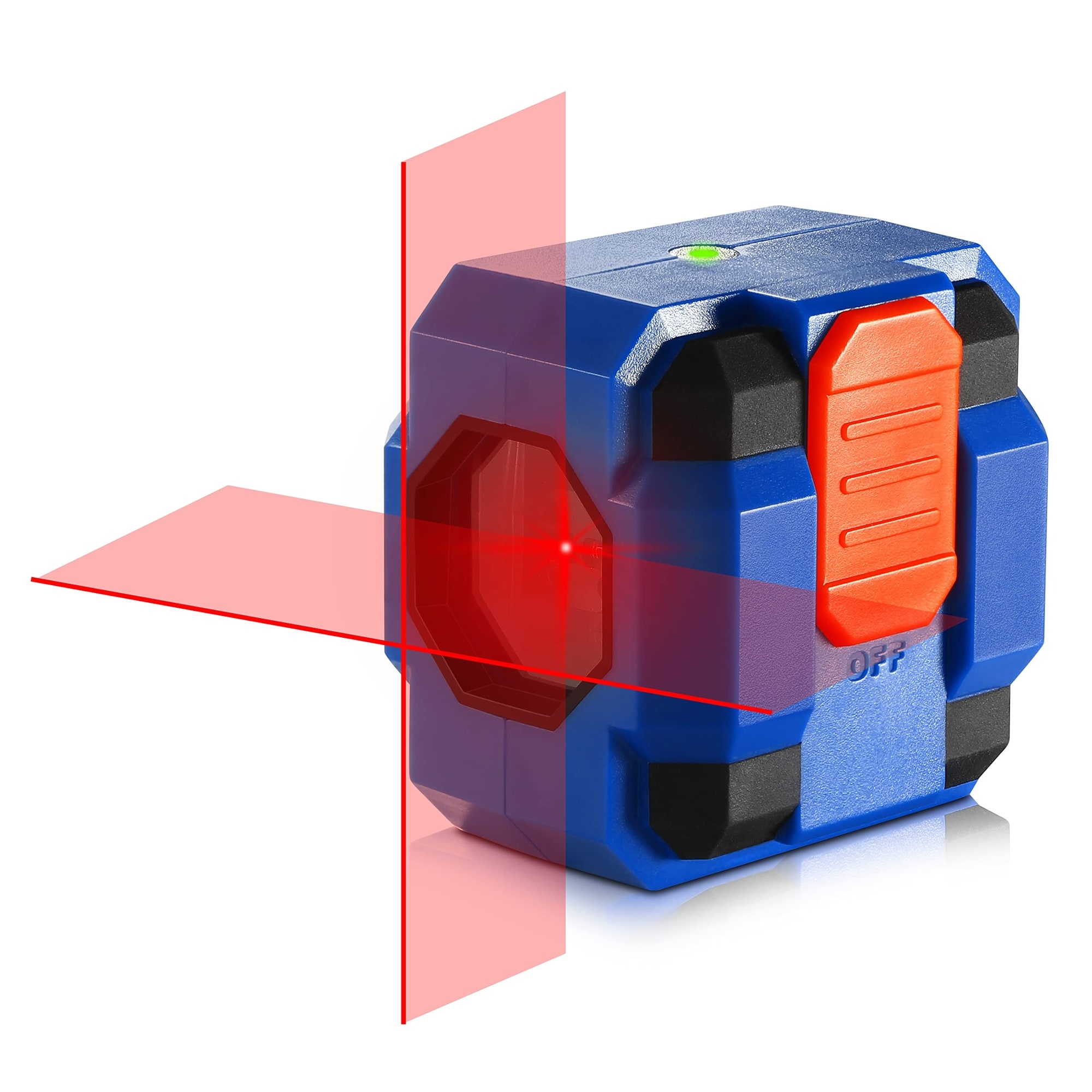 KHKFY  Laser Level Thirty Three to Fifty Feet Self Leveling Line Laser with Horizontal and Vertical Cross Line for Construction Projects