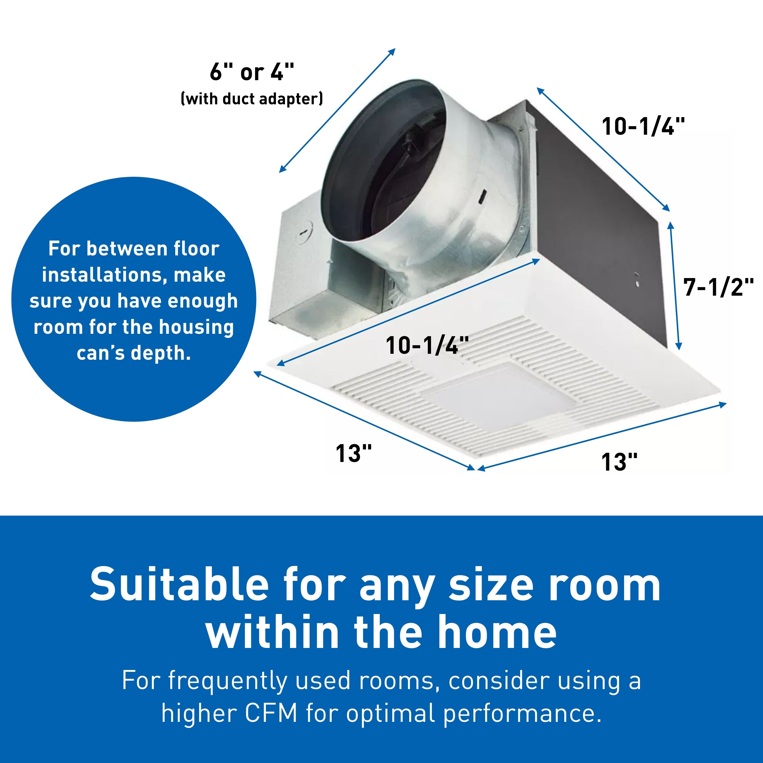 Panasonic FV-0511VKSL3 Bath-Fans - View #3