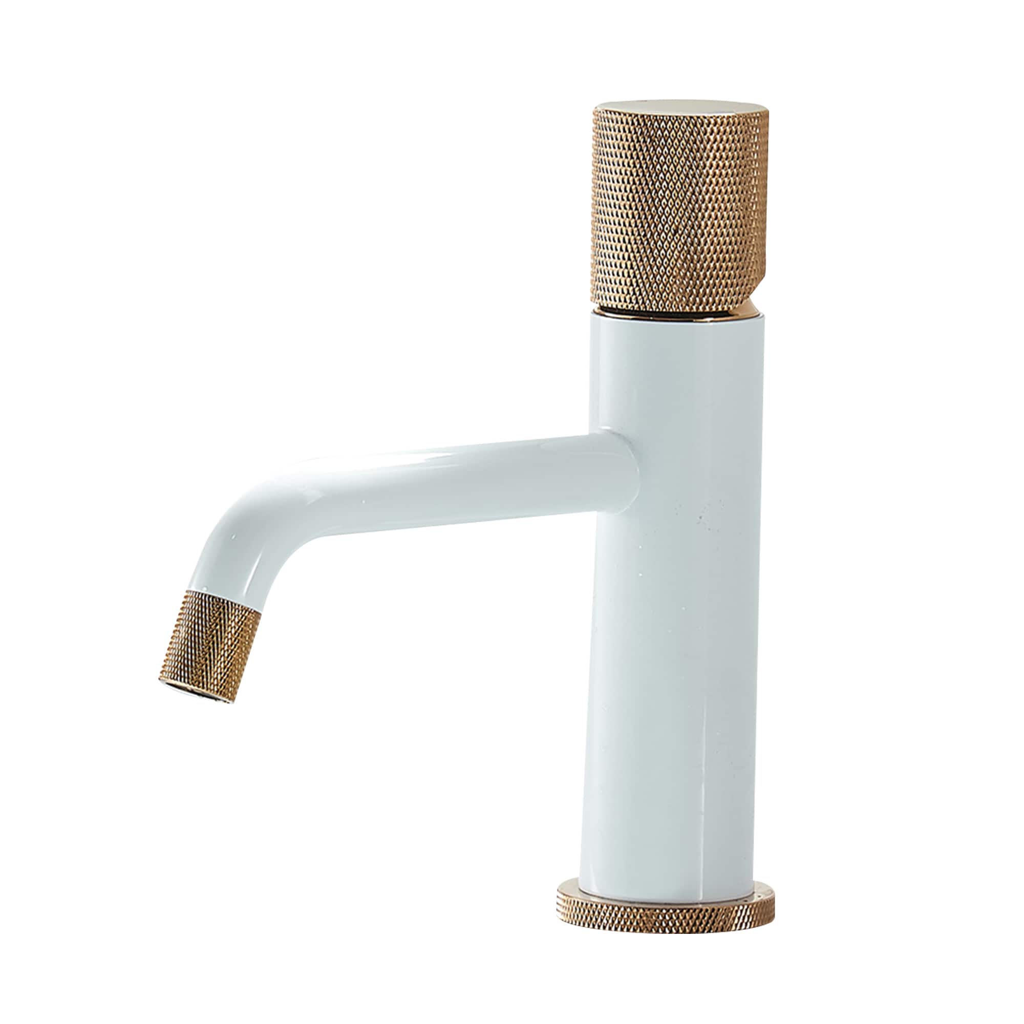 WELLFOR QJ-K-113111WR Polished Chrome Single hole 1-handle Low-arc Residential Handle Bathroom Sink Faucet