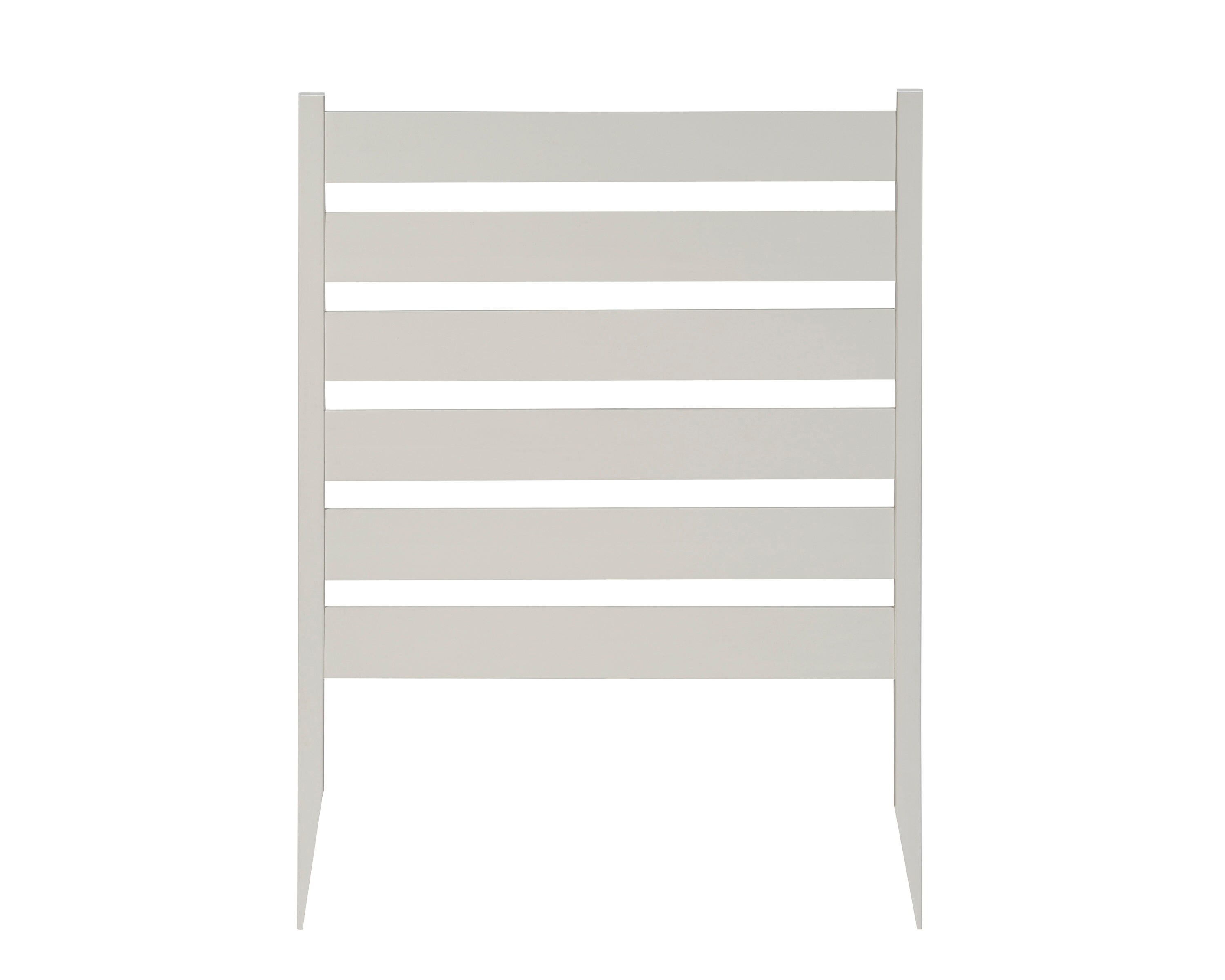 Maui 2-ft White Vinyl Square-Top Garden Fence Panels
