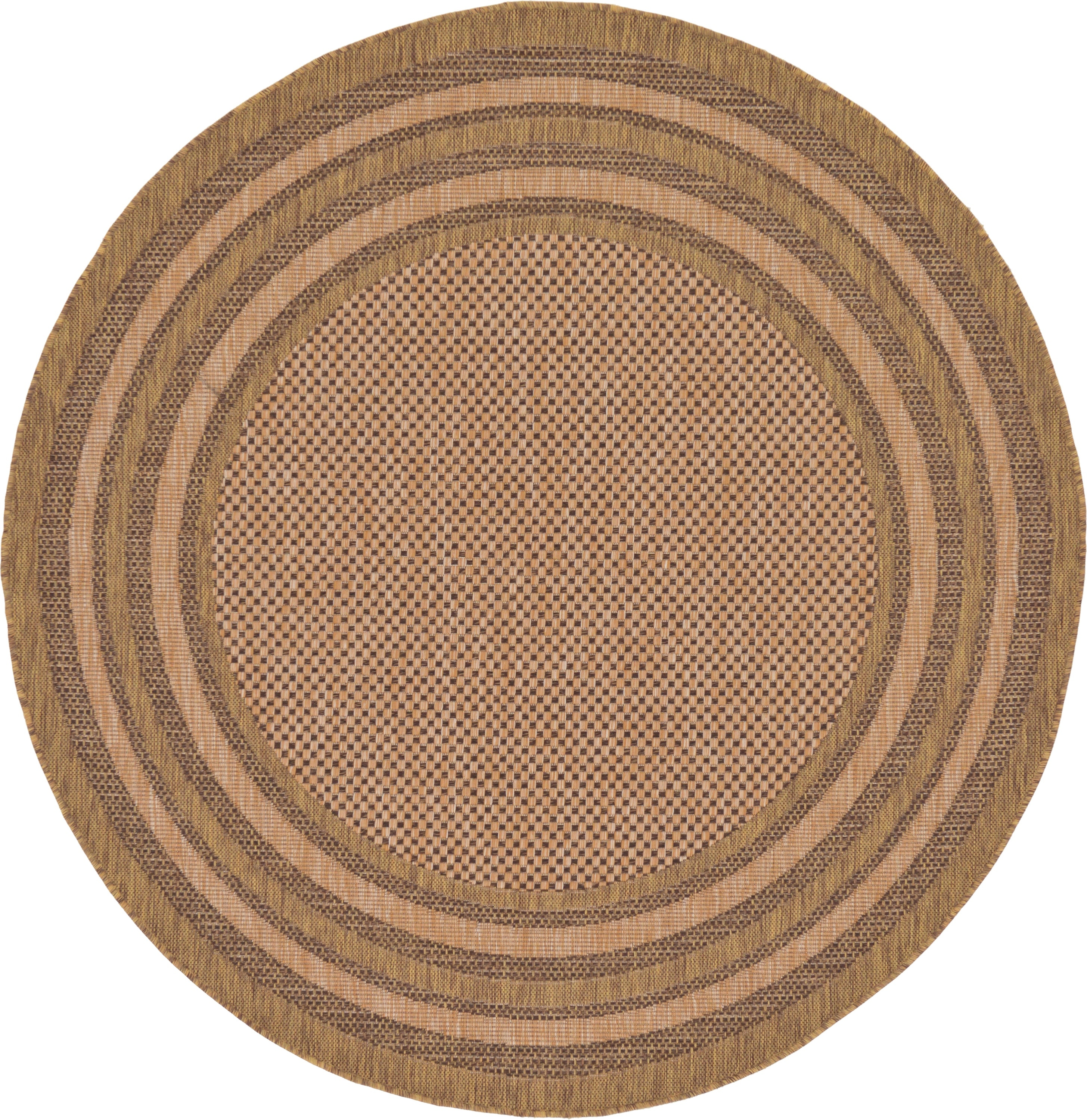 Rubber Backed Area Rug, 39 x 58 inch, Modern Circles, Non Slip, Kitchen  Rugs and Mats