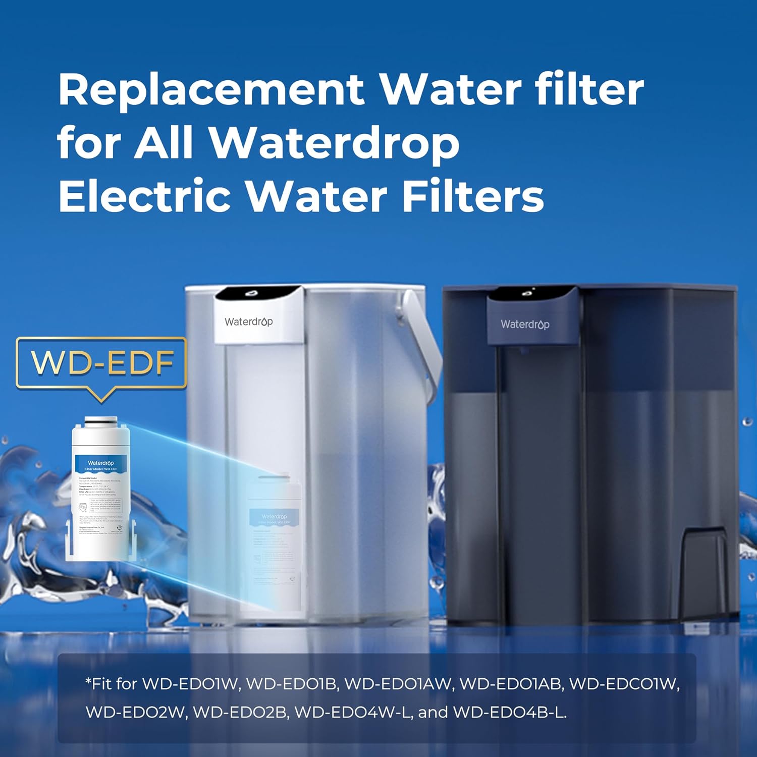 Waterdrop B-WD-EDF-1 Replacement-Water-Filters-Cartridges - View #4