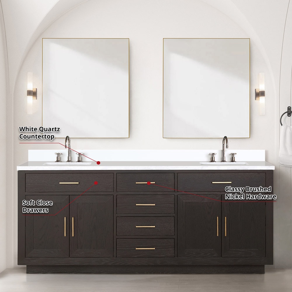 Lexora LVGI80DK210 Bath-Vanity-Combo - View #7