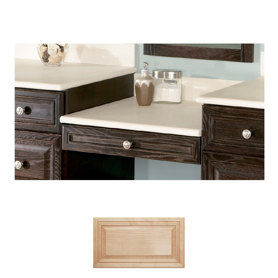Insignia NA24KR-NM Ridgefield 24-in W x 3-in H x 21-in D Natural Maple 1-Drawer Particleboard Cabinet Banks