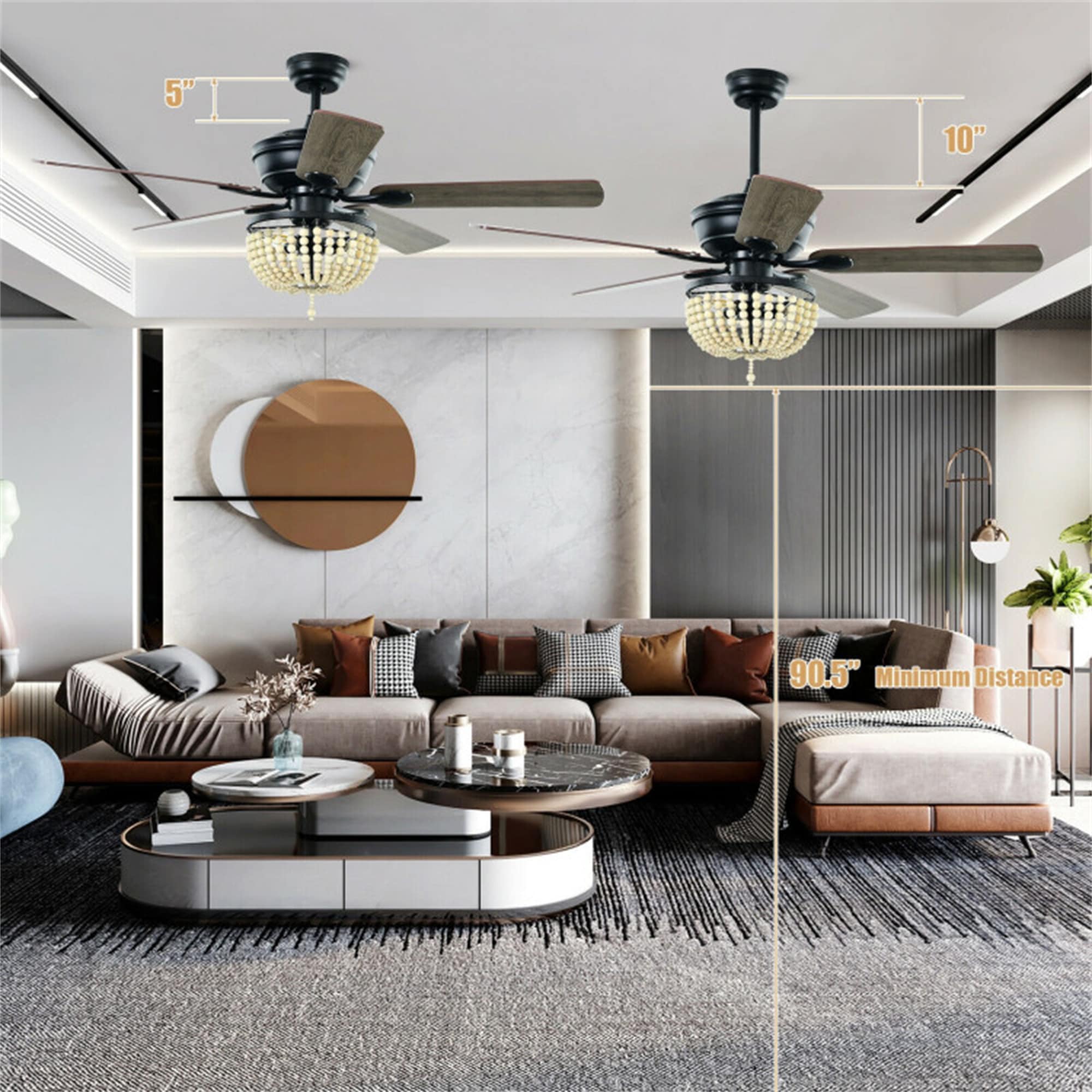BABOOM BOM-66US-BK-CO Ceiling-Fans - View #4