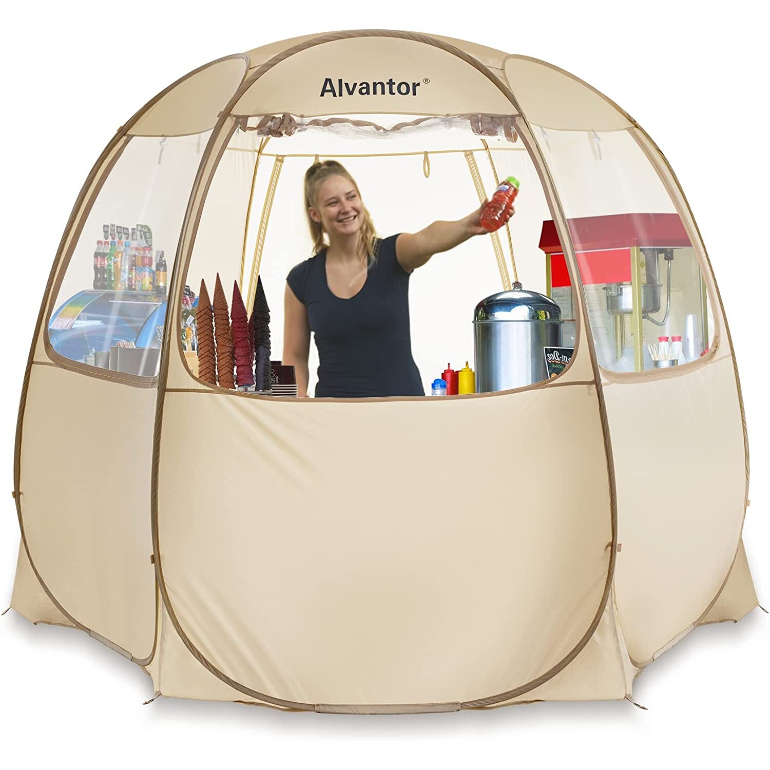 Alvantor 9018#E6 Wood-Resin-Gazebos - View #8