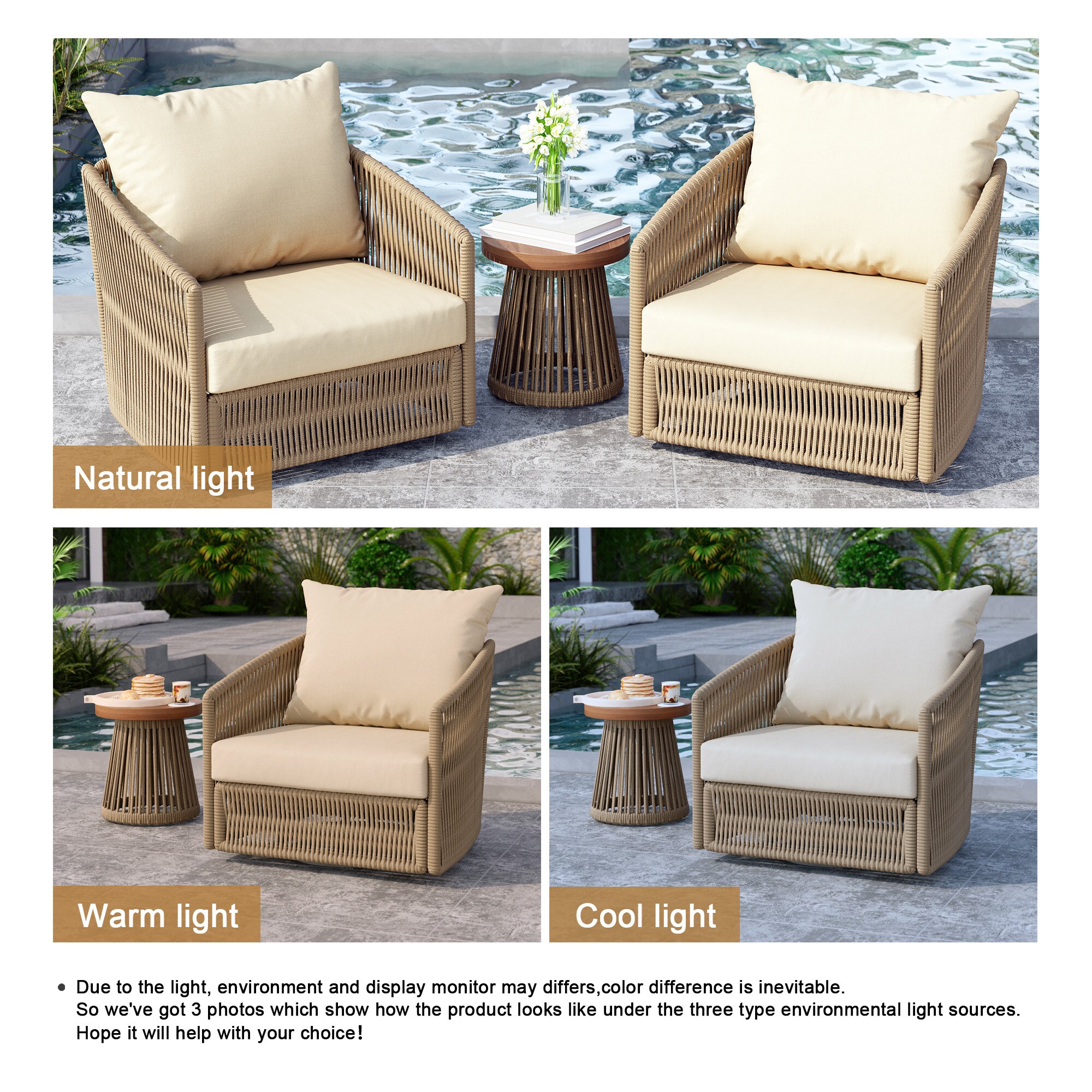 Dreamsidea OD06-KHA-SW-3 Patio-Chairs - View #9