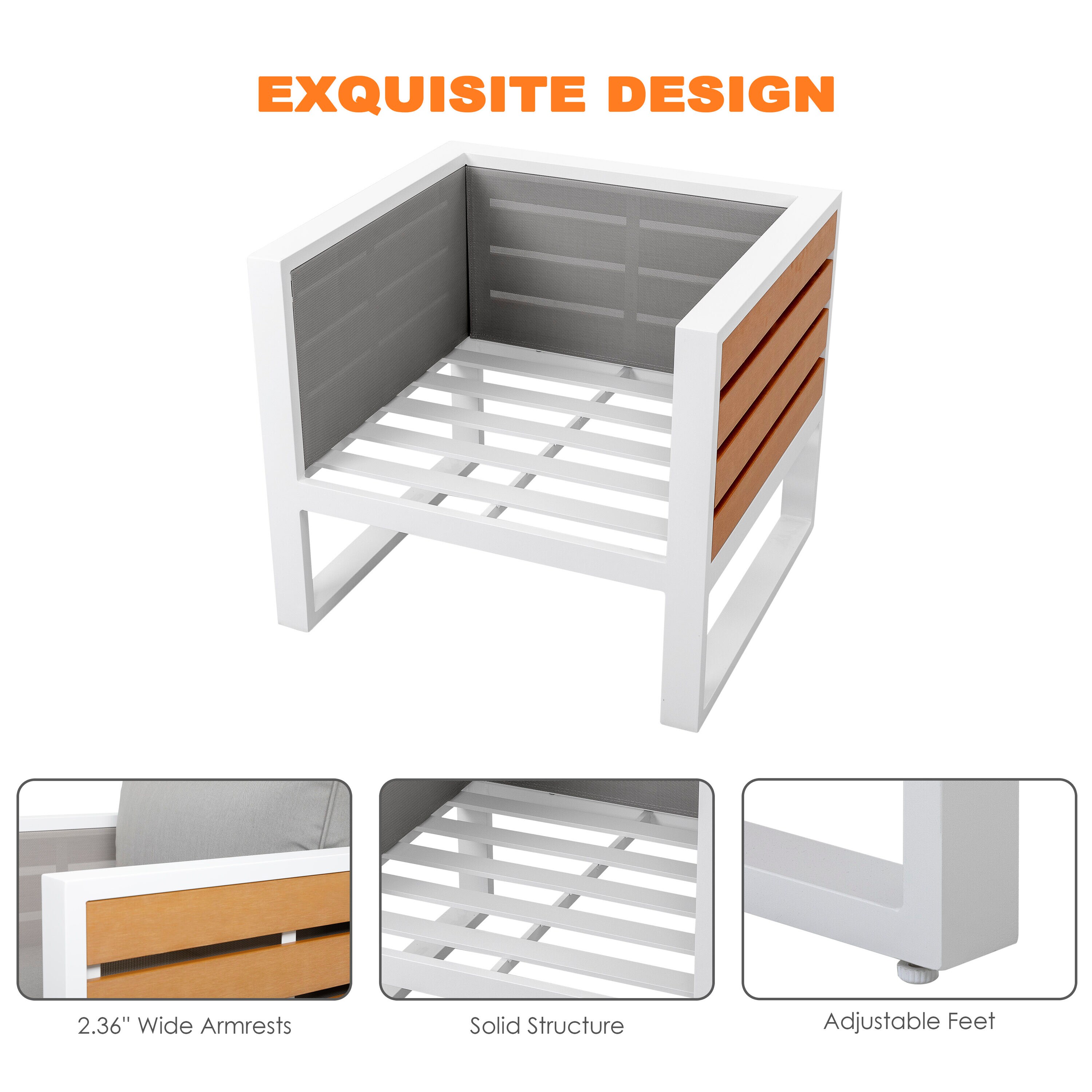 Nuu Garden SAS001-01 Patio-Conversation-Sets - View #7