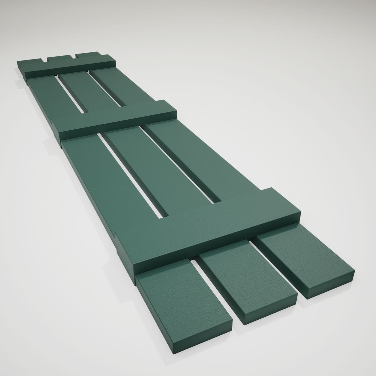 Ekena Millwork LS3C12X08400FG Exterior-Shutters - View #5