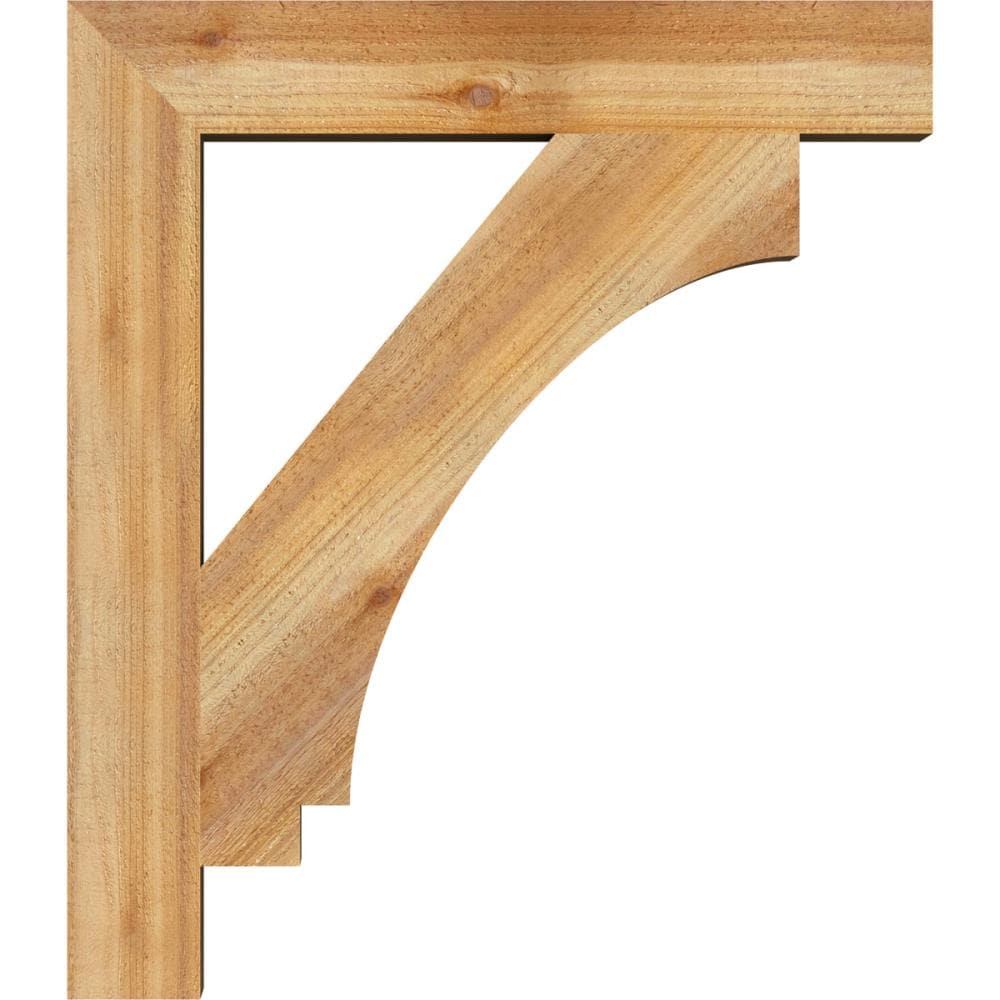 Ekena Millwork BKT04X26X30IMP05RWR Exterior-Brackets-Braces - View #2