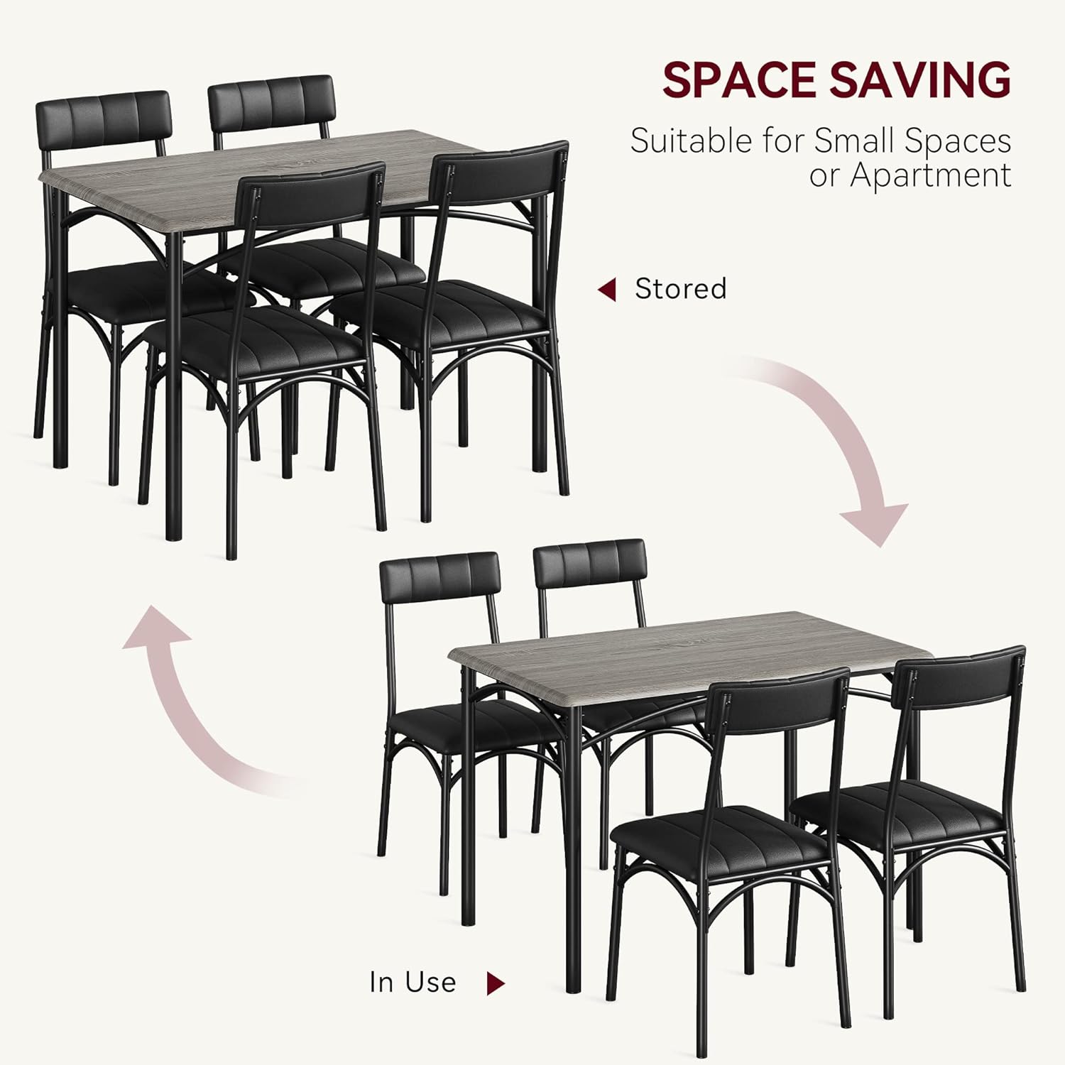 GAOMON CQC-BLCW3Q-PC92 Dining-Sets - View #7