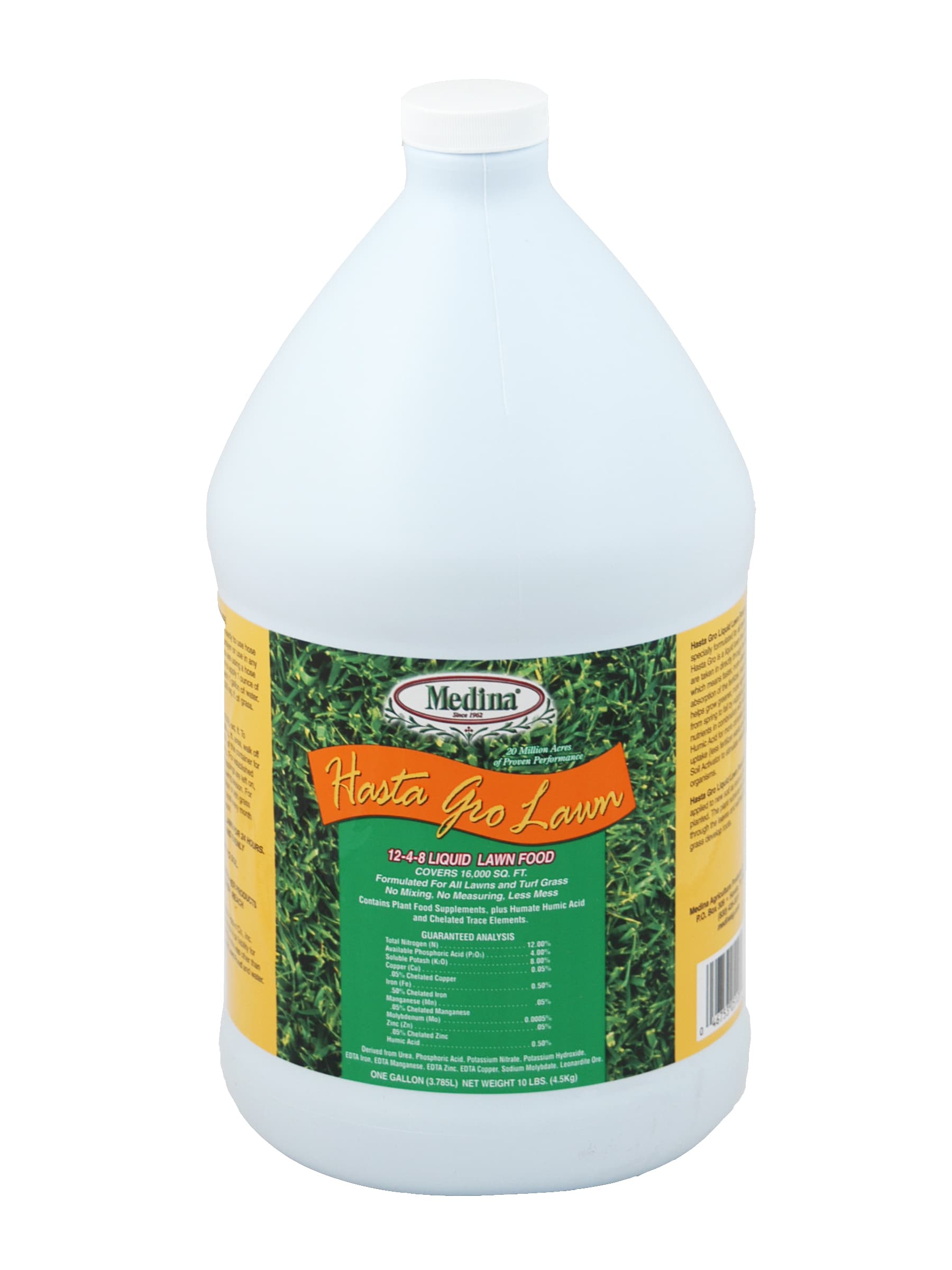 Medina MN016 128-fl oz 16000-sq ft 12-4-8 Organic All Purpose Lawn Fertilizer Liquid
