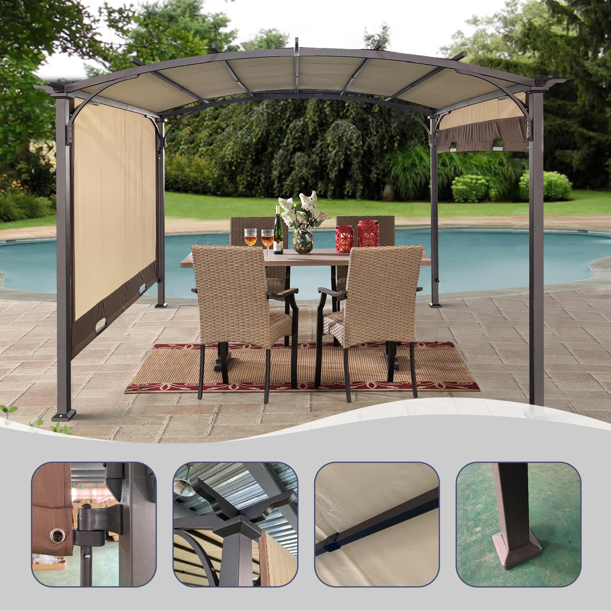 Bayfeve BFBU-1940-GZB Wood-Resin-Gazebos - View #5