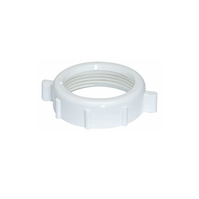10 PACK PVC Tubular Plastic Slip Joint Nut 1-1/2 