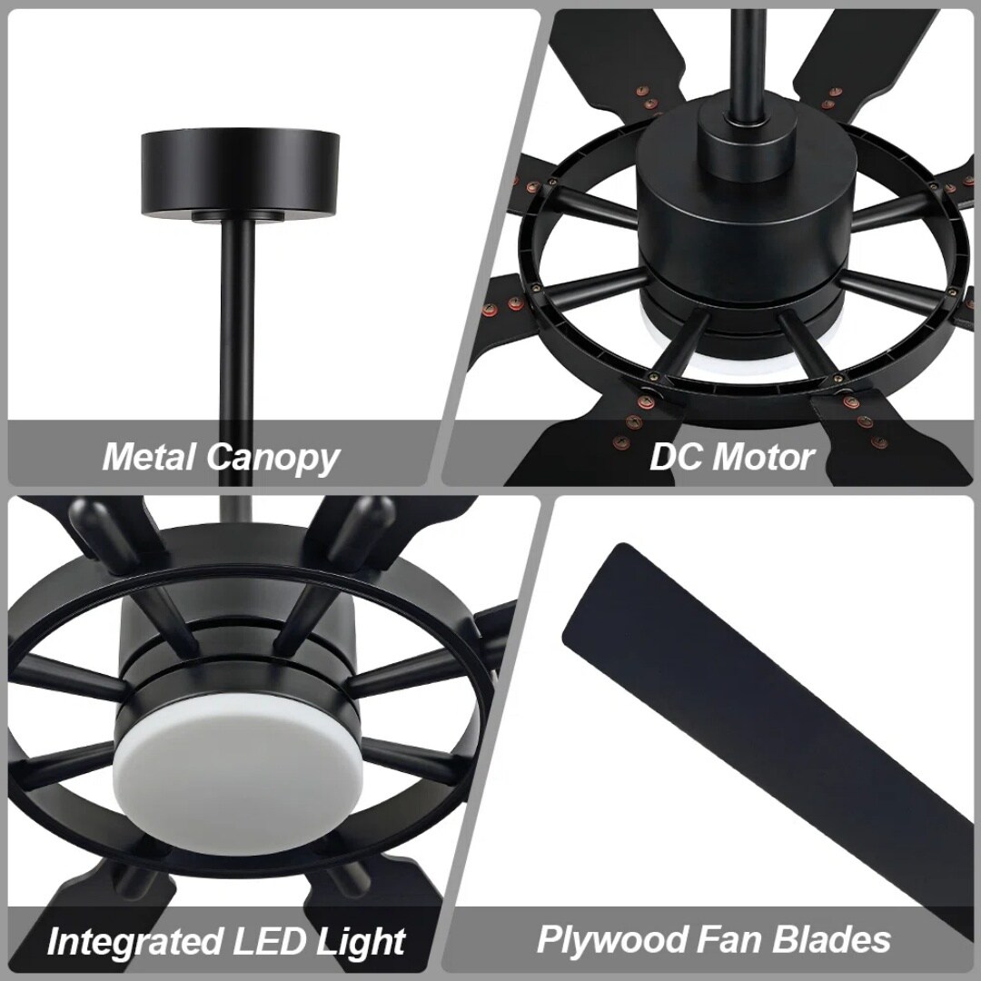 MLIAN WBCF-BS263-BK Ceiling-Fans - View #5
