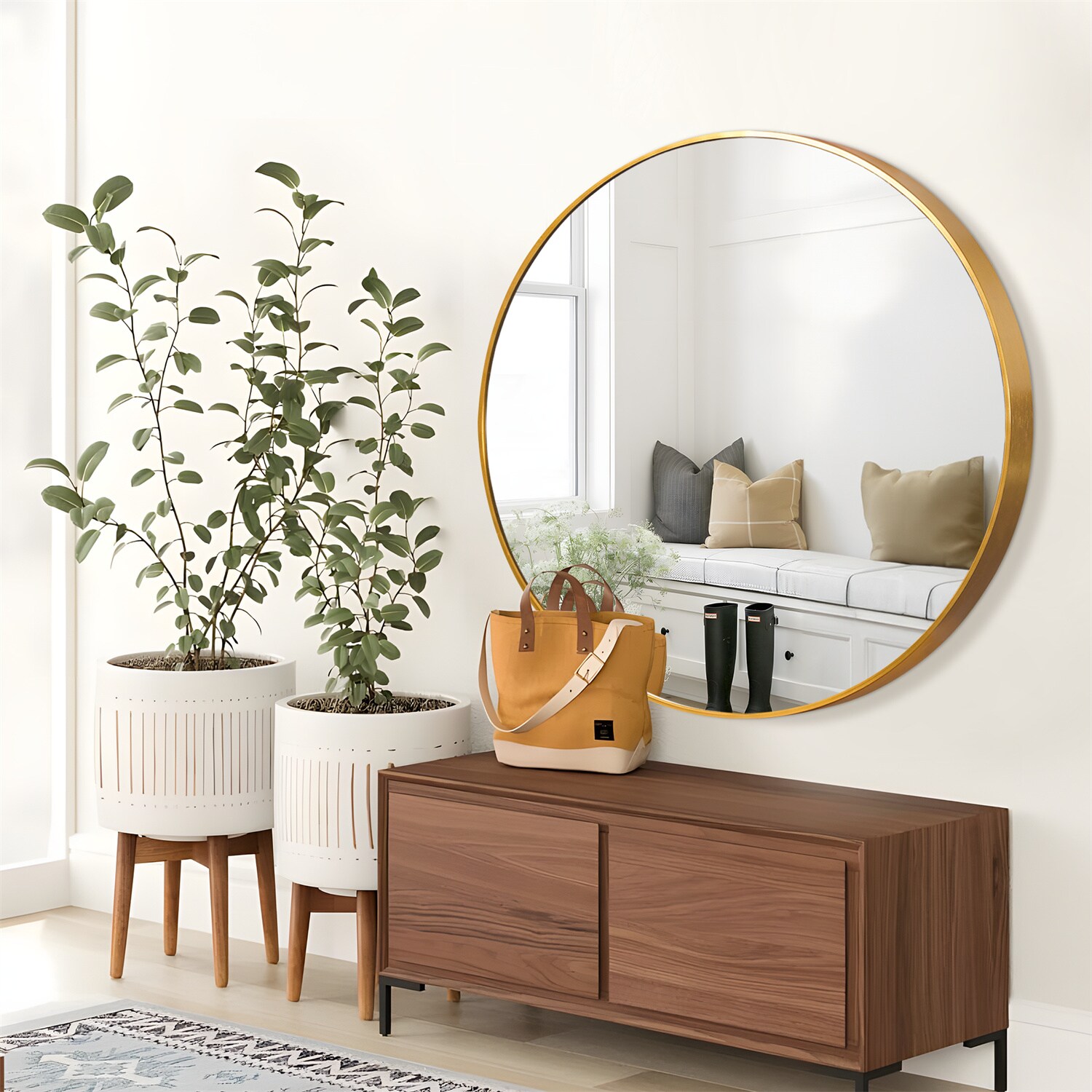 Dovelina LS-A-MR01147 Framed-Bath-Mirrors - View #2