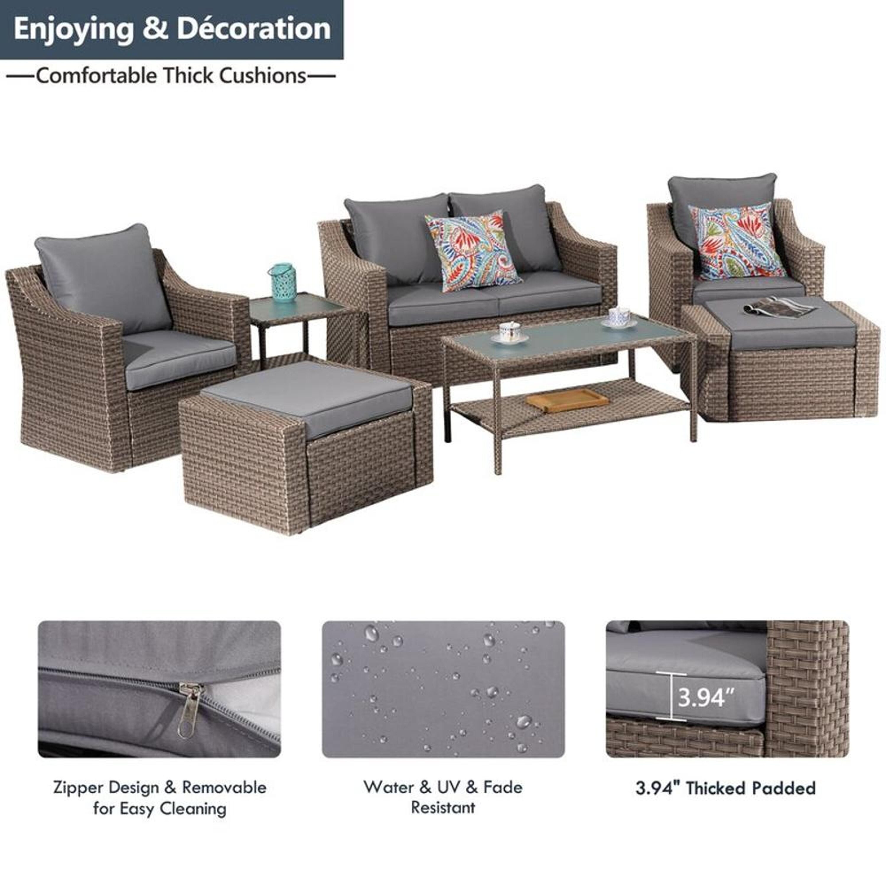 Bayfeve BF-S6HNM Patio-Conversation-Sets - View #9