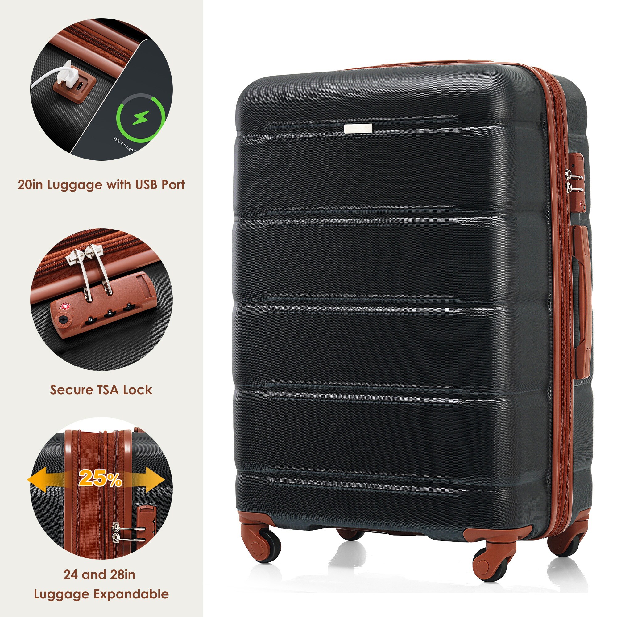 Bybafun YD9600038 Luggage-And-Luggage-Sets - View #5