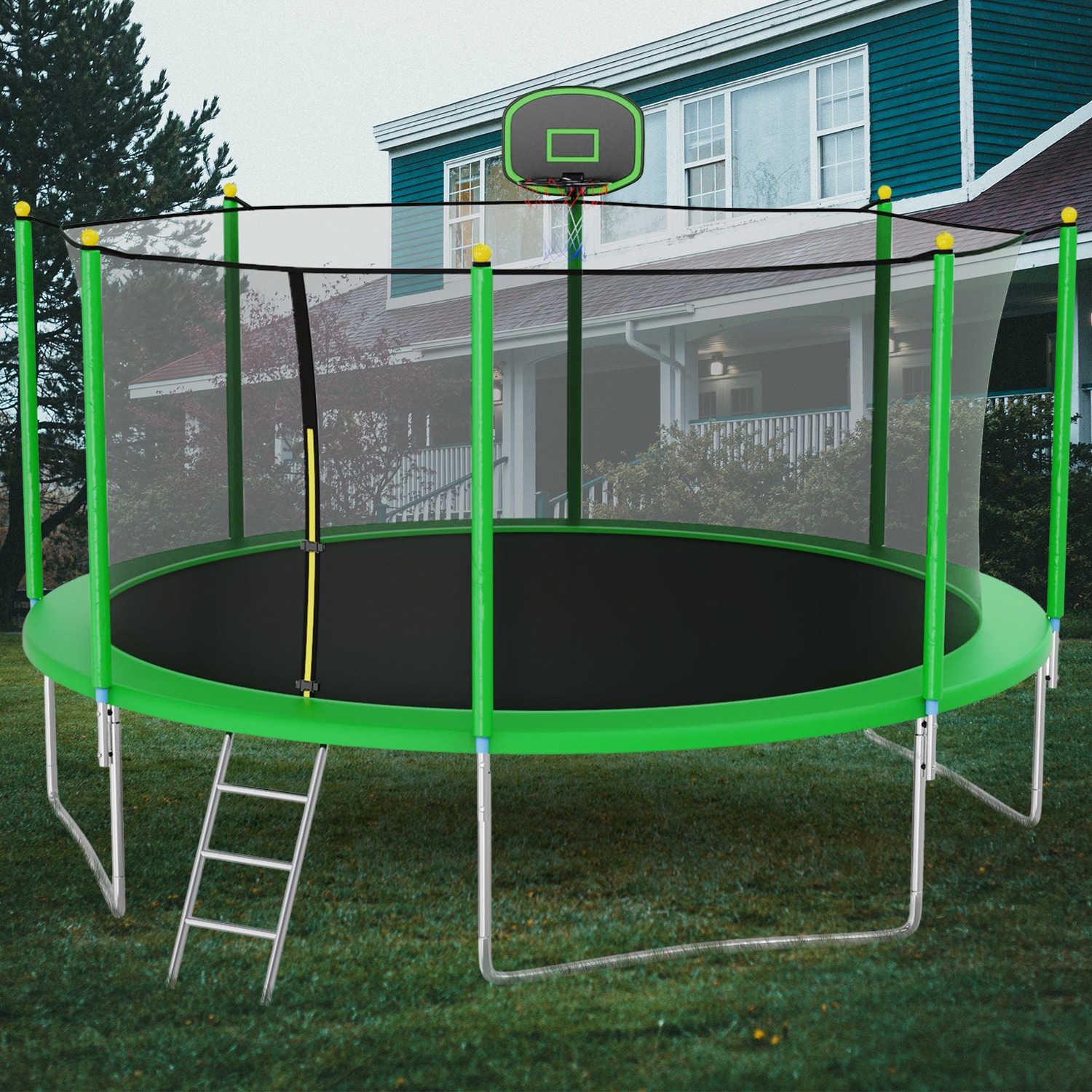 Maincraft 12-ft Round Backyard In Green At Lowes.com