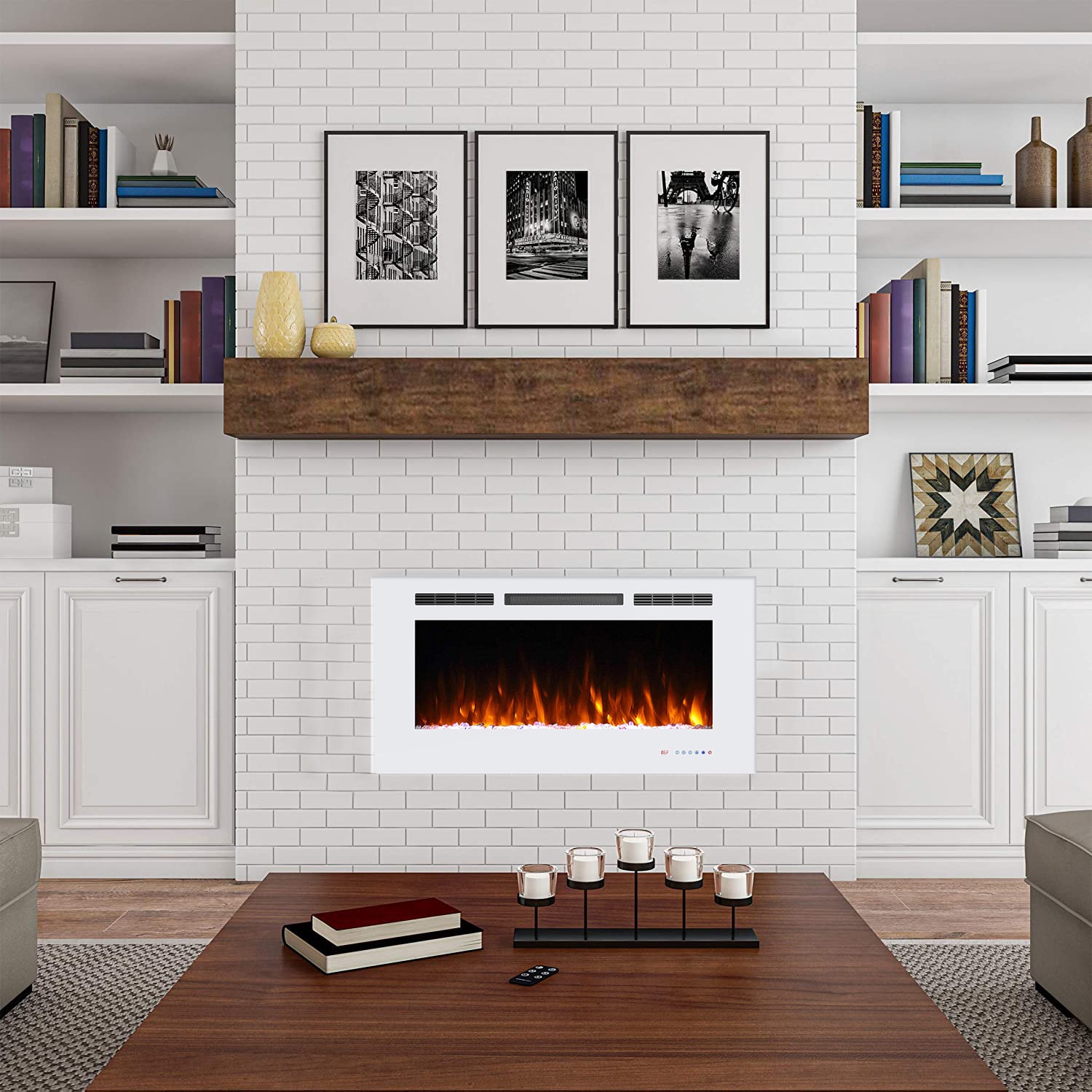 CASAINC VL-EF42-BK Electric-Fireplaces - View #4