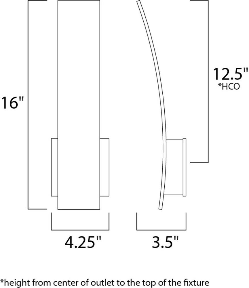 Elegant White 5-Light LED Wall Sconce with Integrated Bulbs