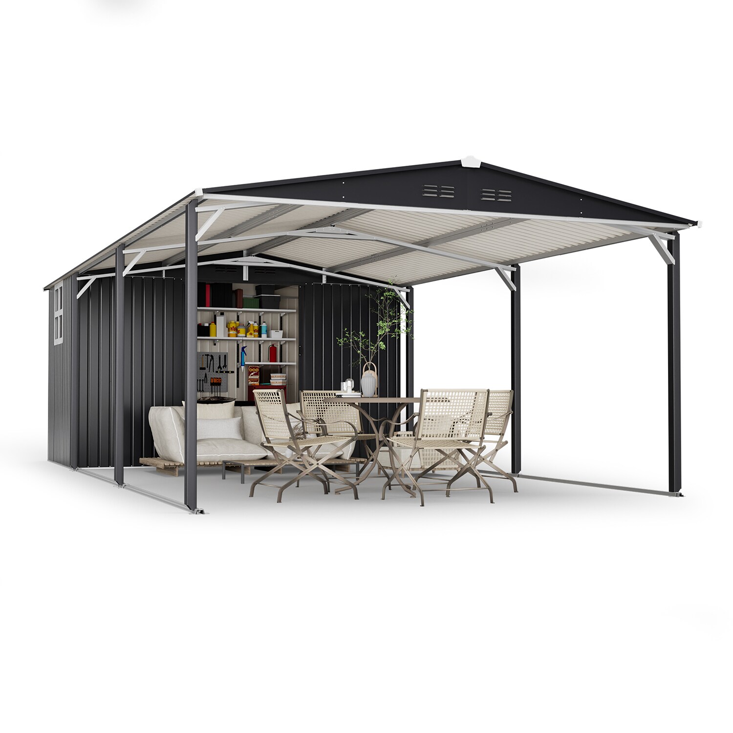 GZMR GM-QFW-00005 Carport-Covers - View #4